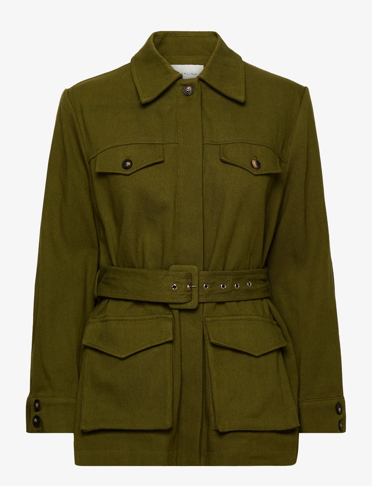 Malina - Skye Jacket - utility jackets - olive - 0