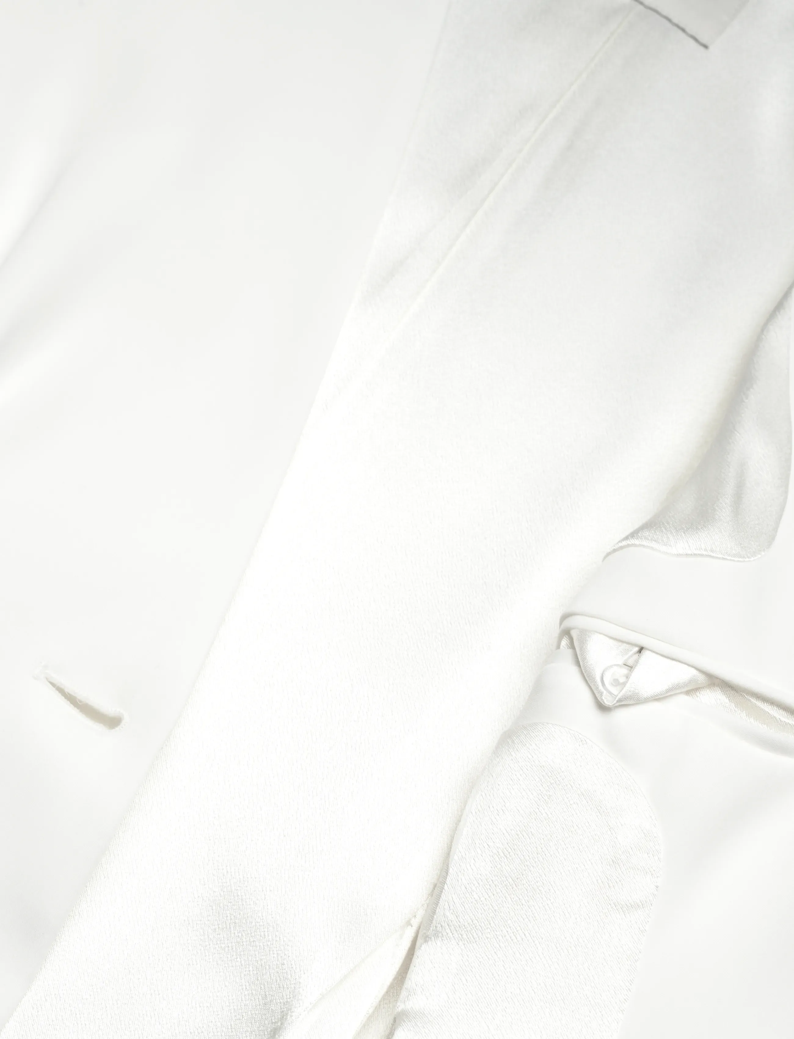 Malina - Juno collarless suit blazer - marynarki z pojedynczym zapięciem - ivory - 3