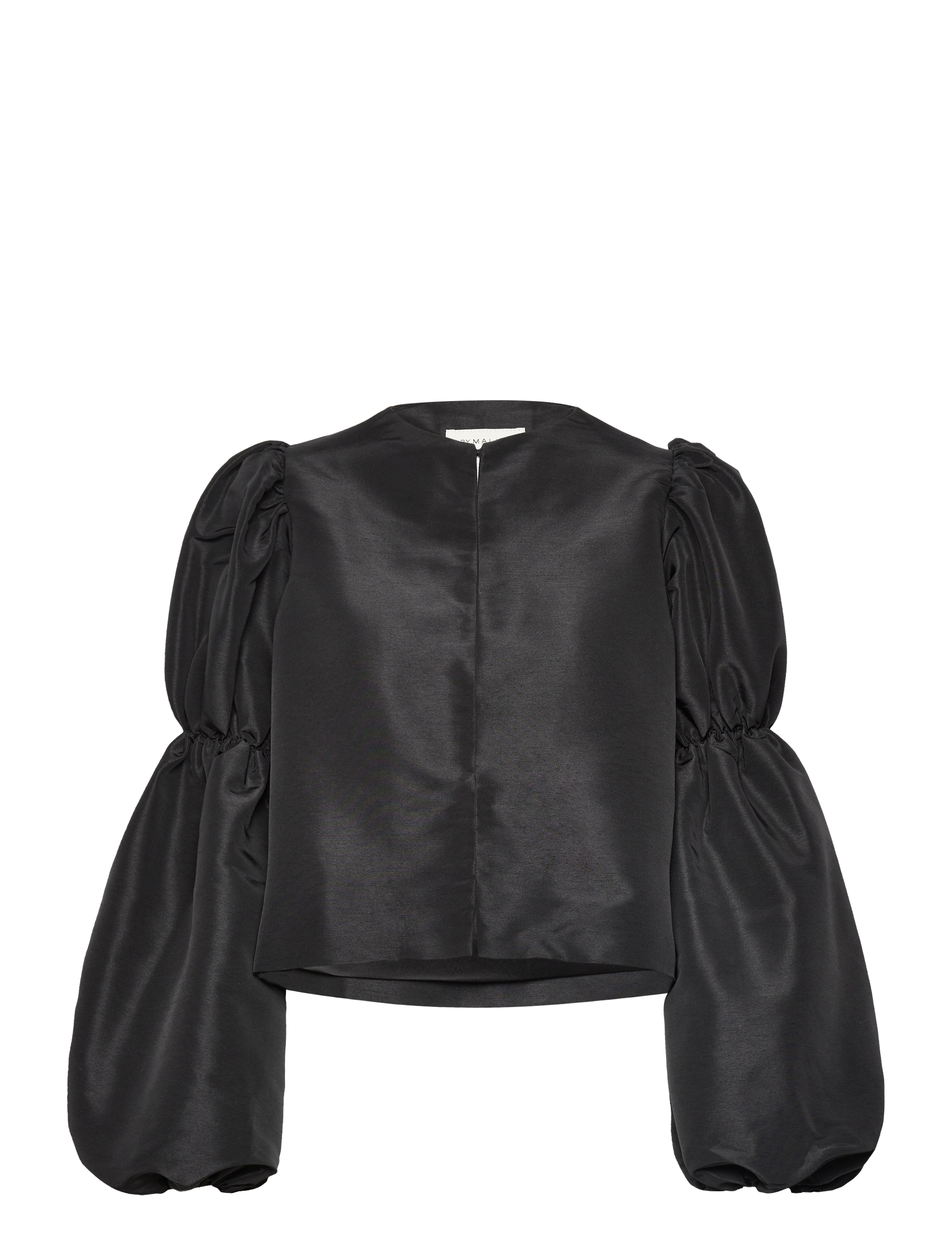 MALINA Zoey Double Pouf Sleeve Bluse Schwarz - XS - Damen