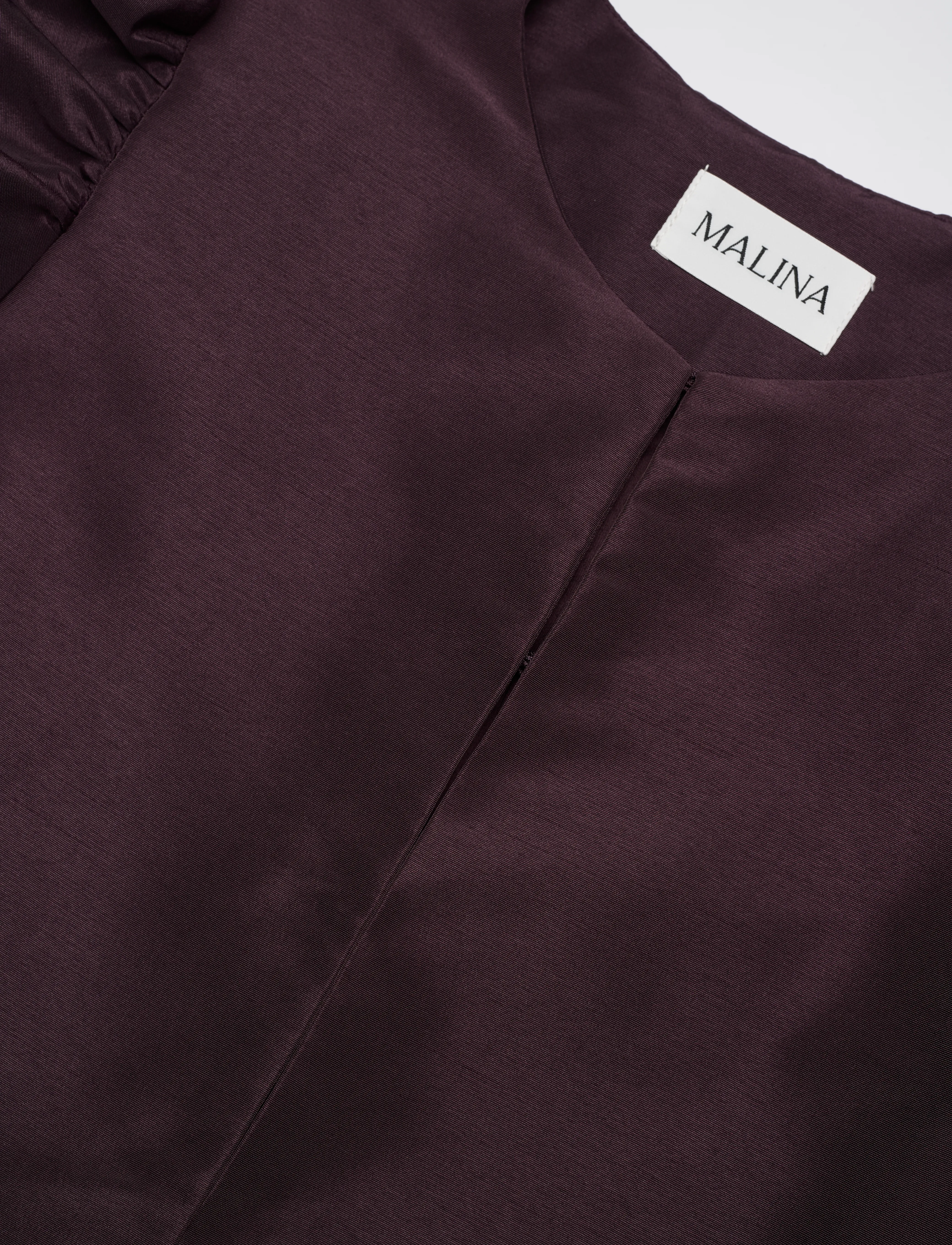 Malina - Zoey Double Pouf Sleeve Blouse - langærmede bluser - purple - 3
