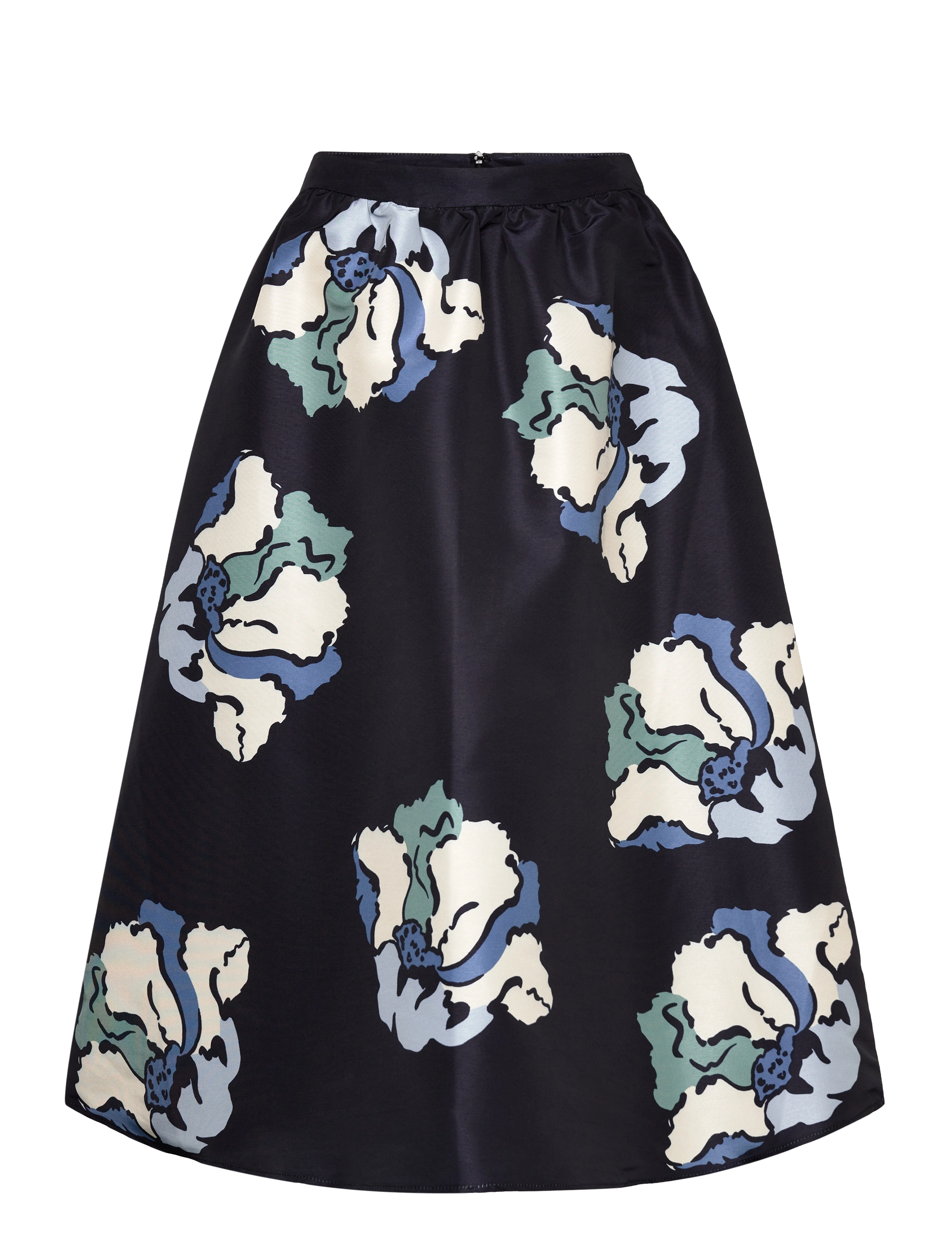 Malina - Filippa pleated midi skirt - floral - 1