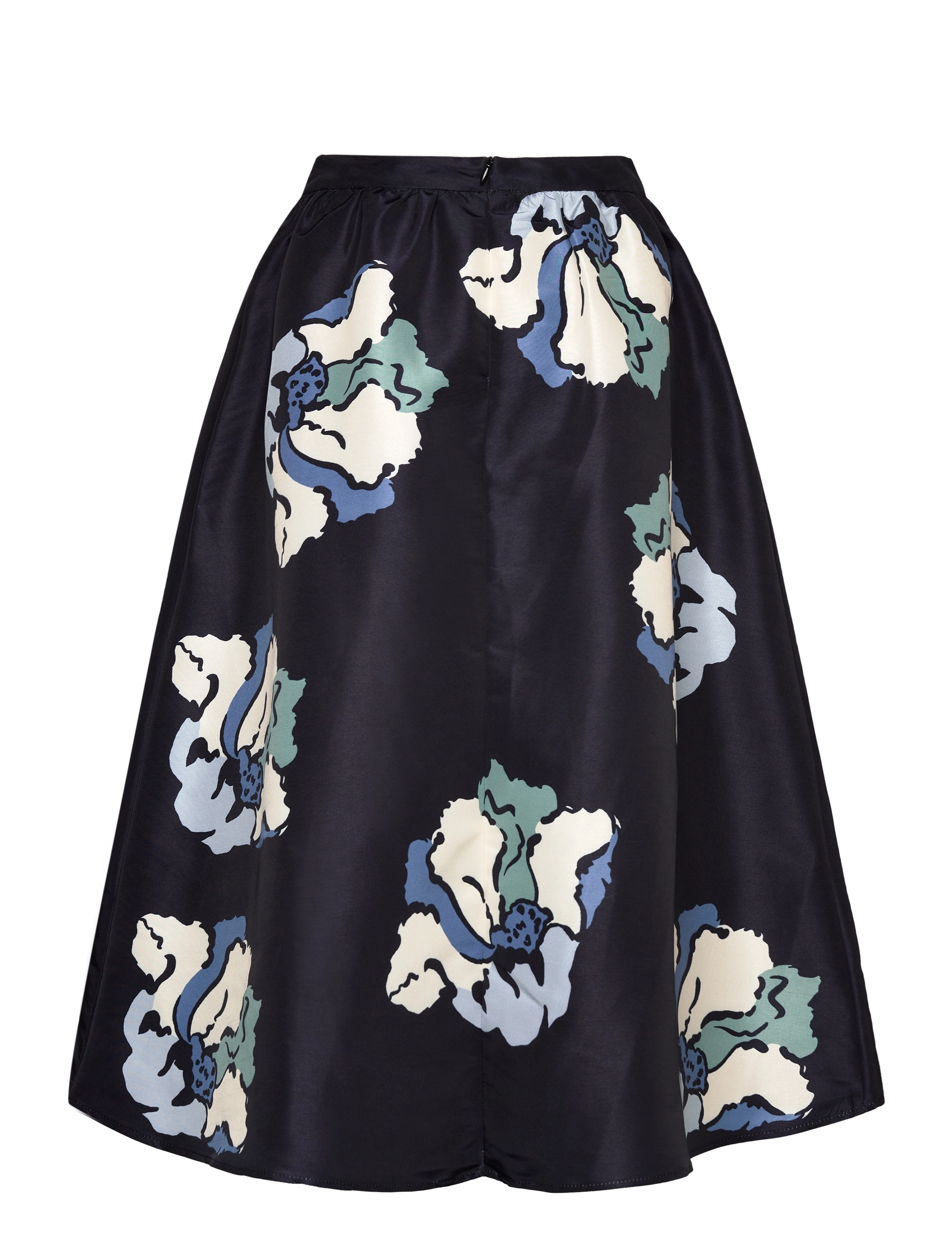 Malina - Filippa pleated midi skirt - floral - 2