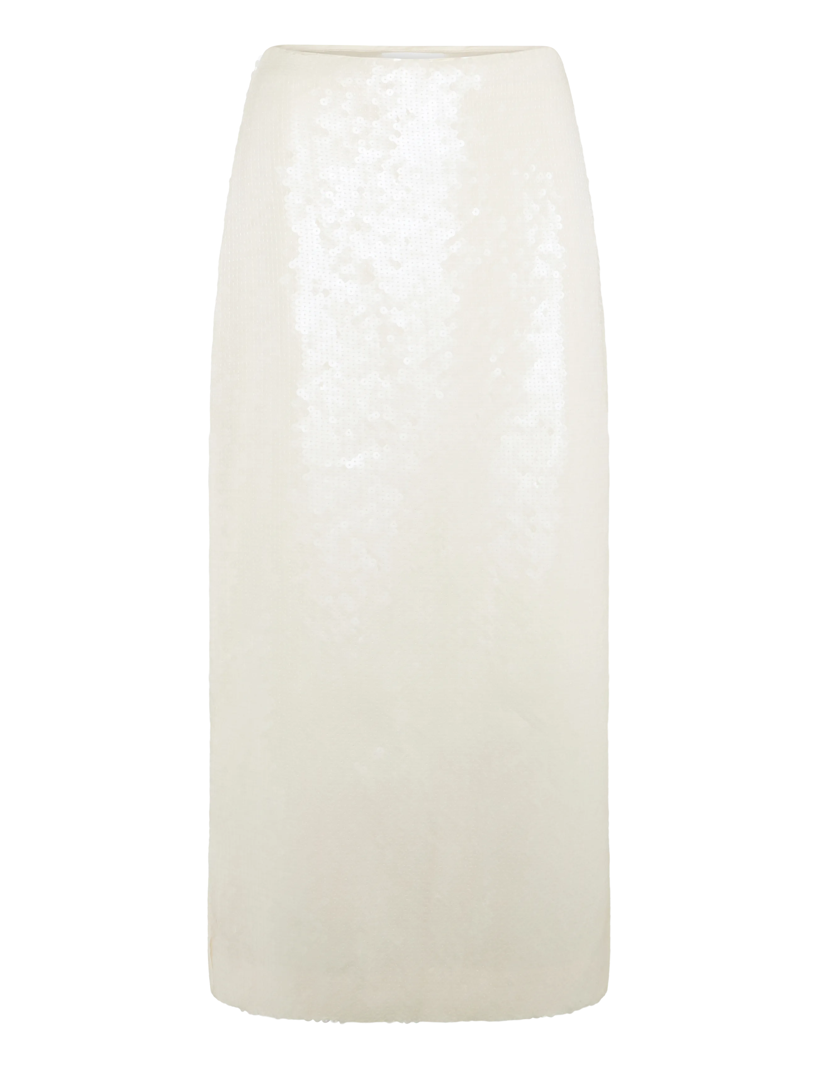 Malina Clarisse Sequin Maxi Skirt - Maxi Röcke - VANILLA / cream