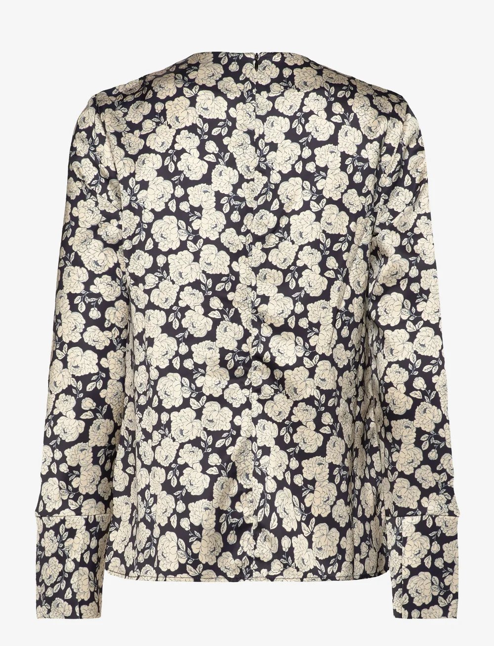 Malina - Evie pleated neckline blouse - pitkähihaiset puserot - pink - 2
