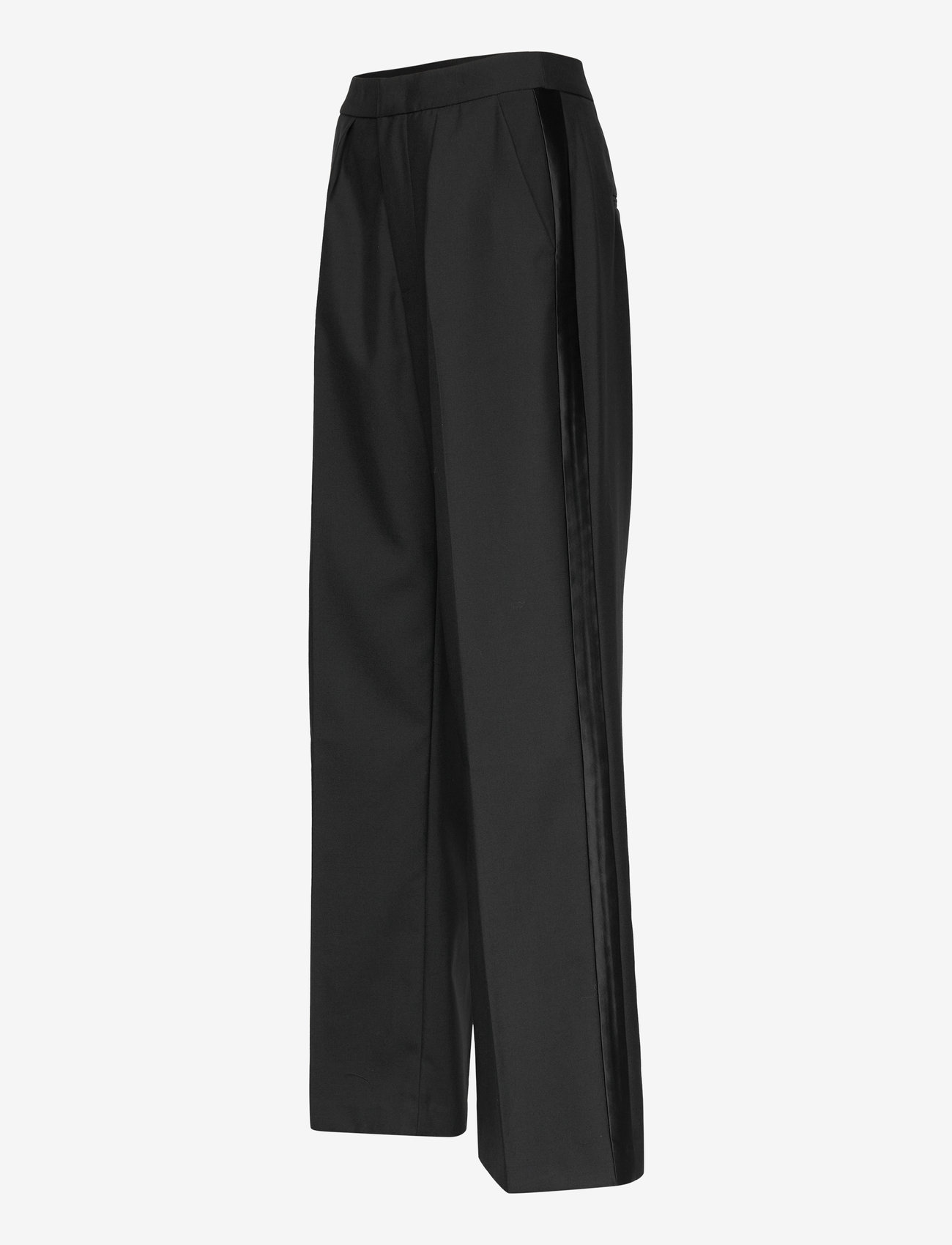 Malina - By Malina classic tuxedo pants - efterårstøj - black - 2