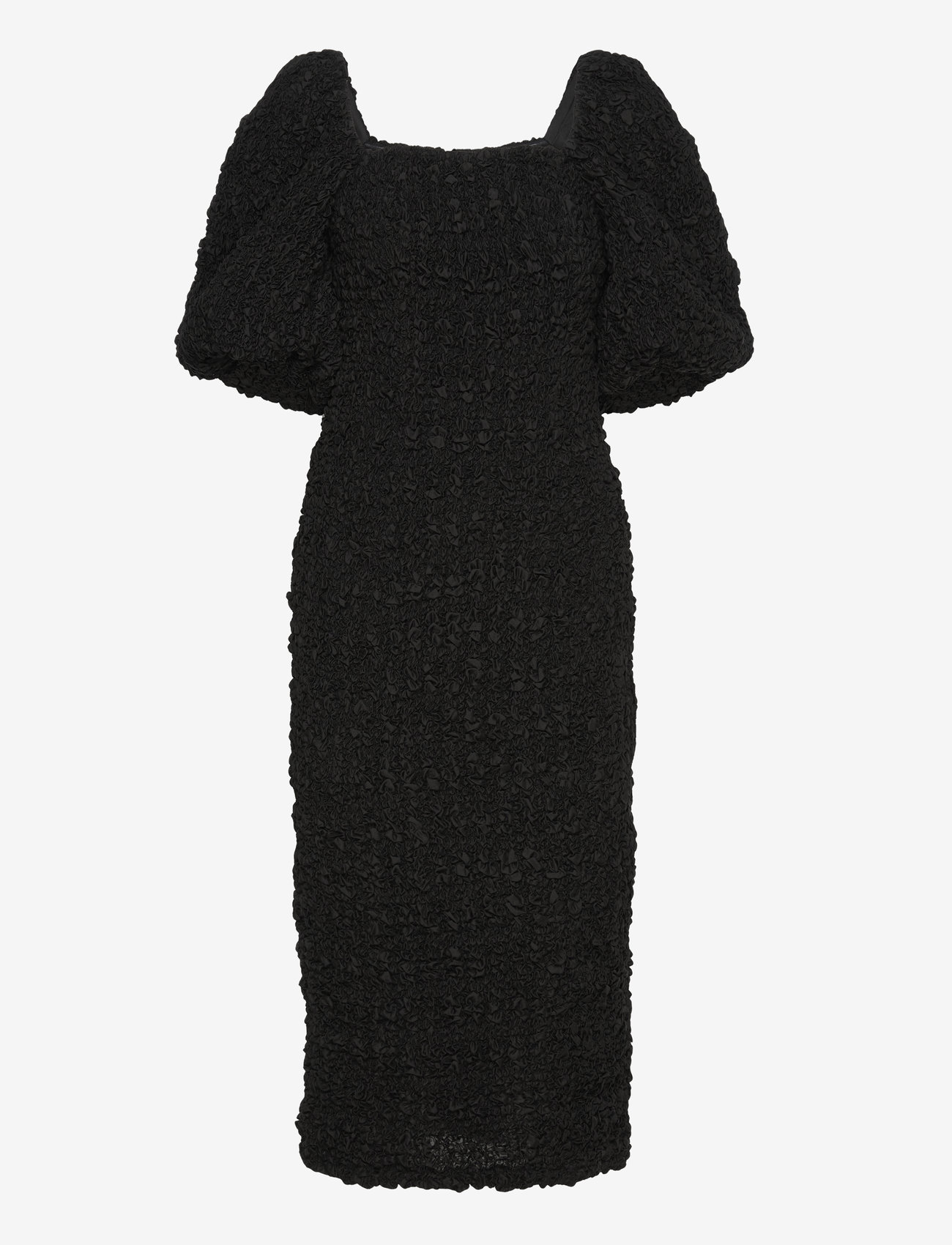 Malina - Carli smocked midi dress - black - 1