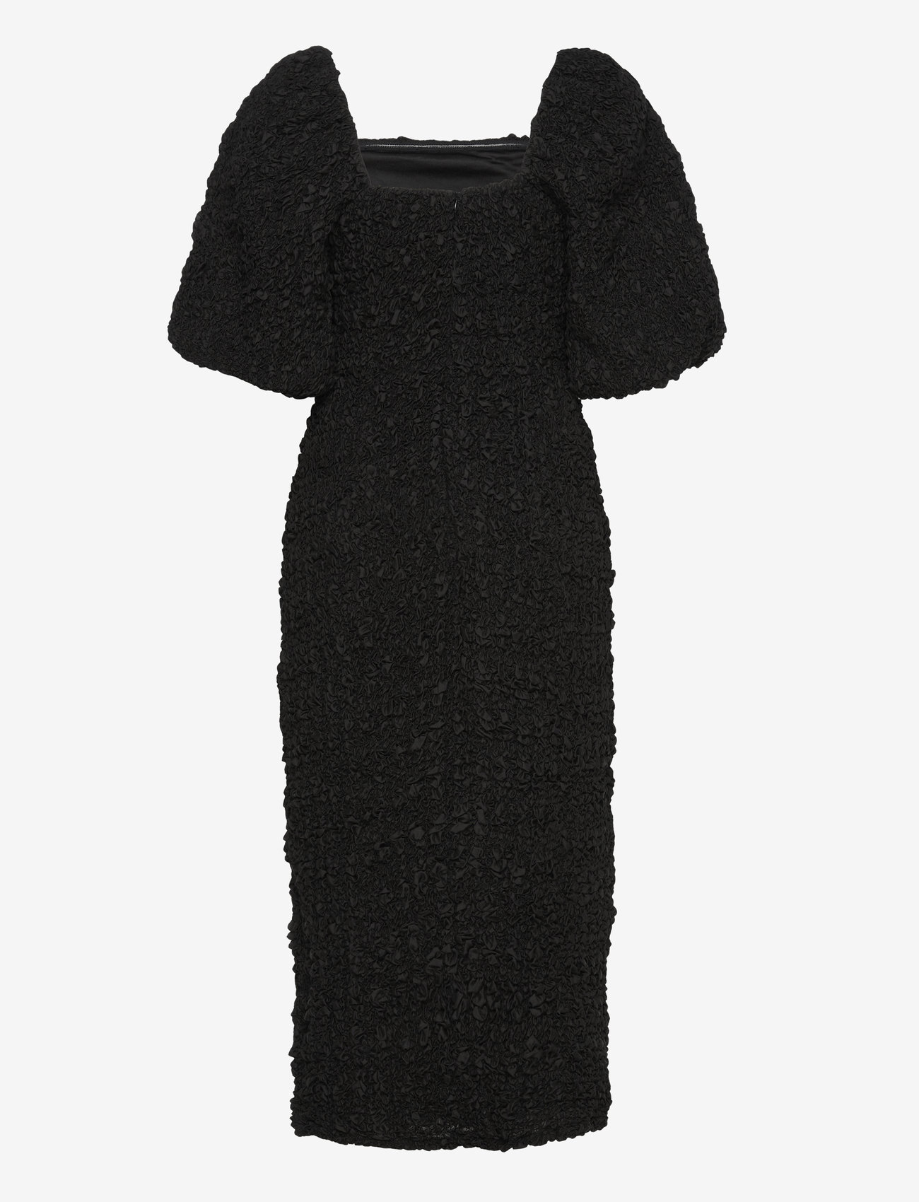 Malina - Carli smocked midi dress - black - 2