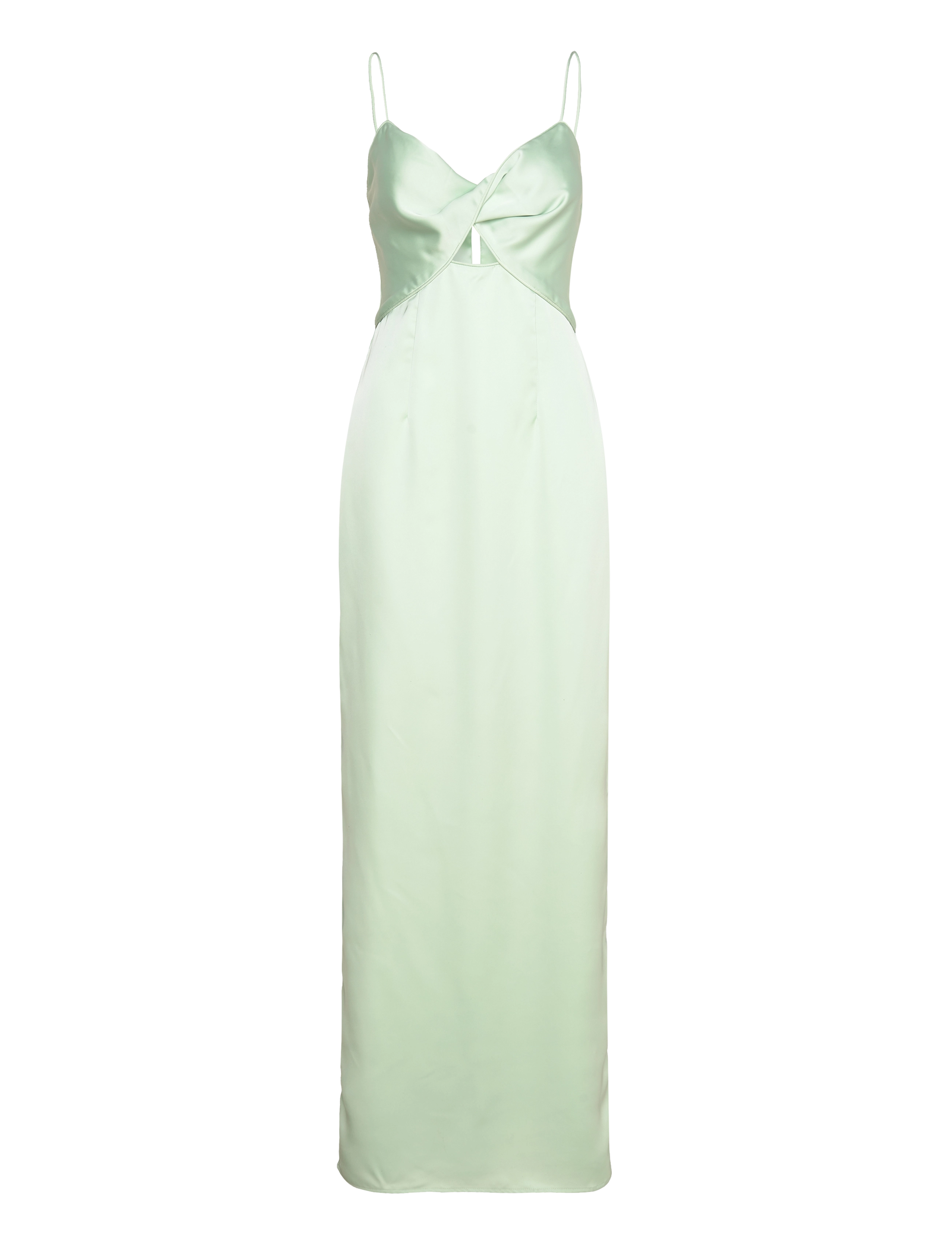 Malina - Patrizia cut out slip maxi dress - mint - 1