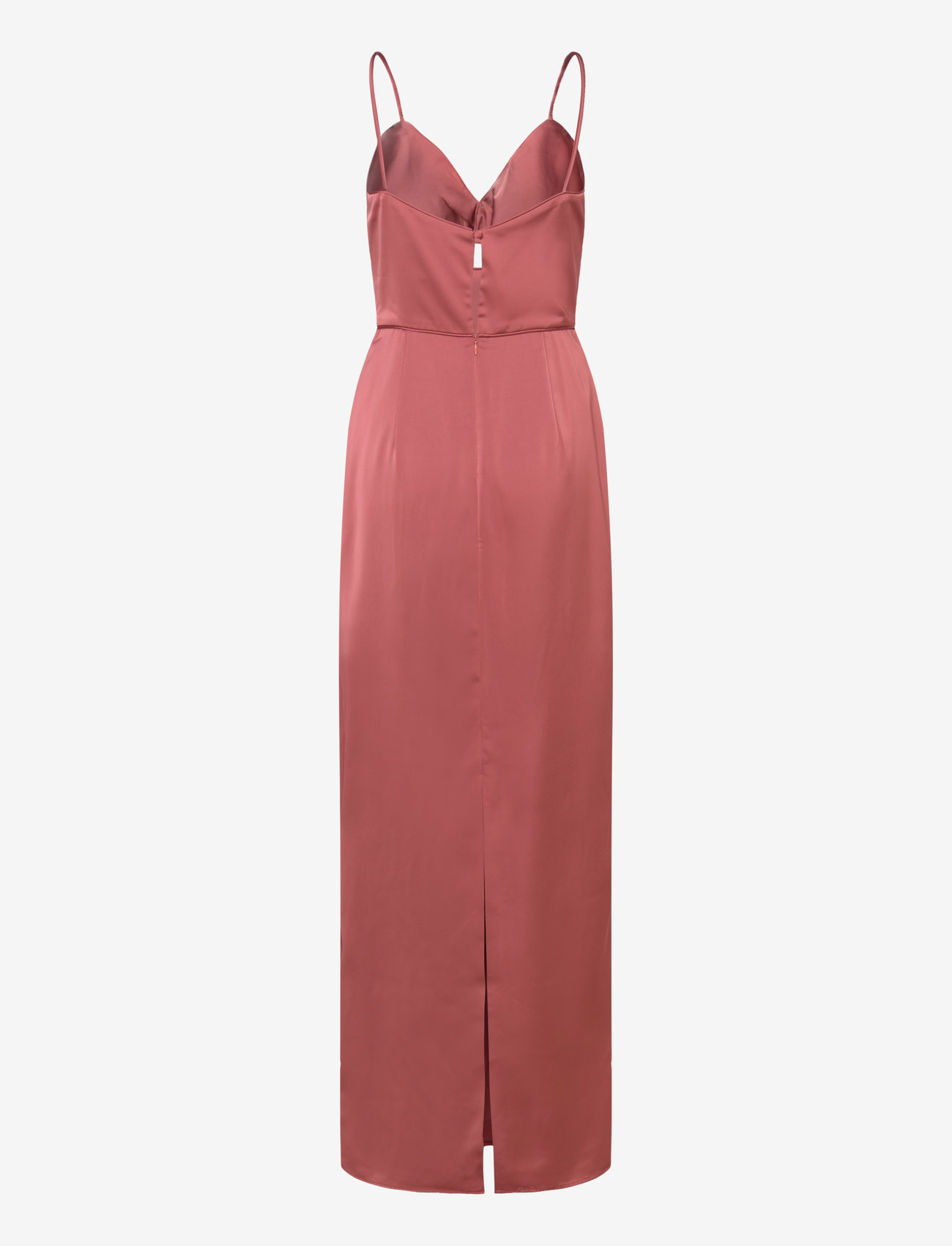 Malina - Patrizia cut out slip maxi dress - aftenkjoler - terracotta - 2