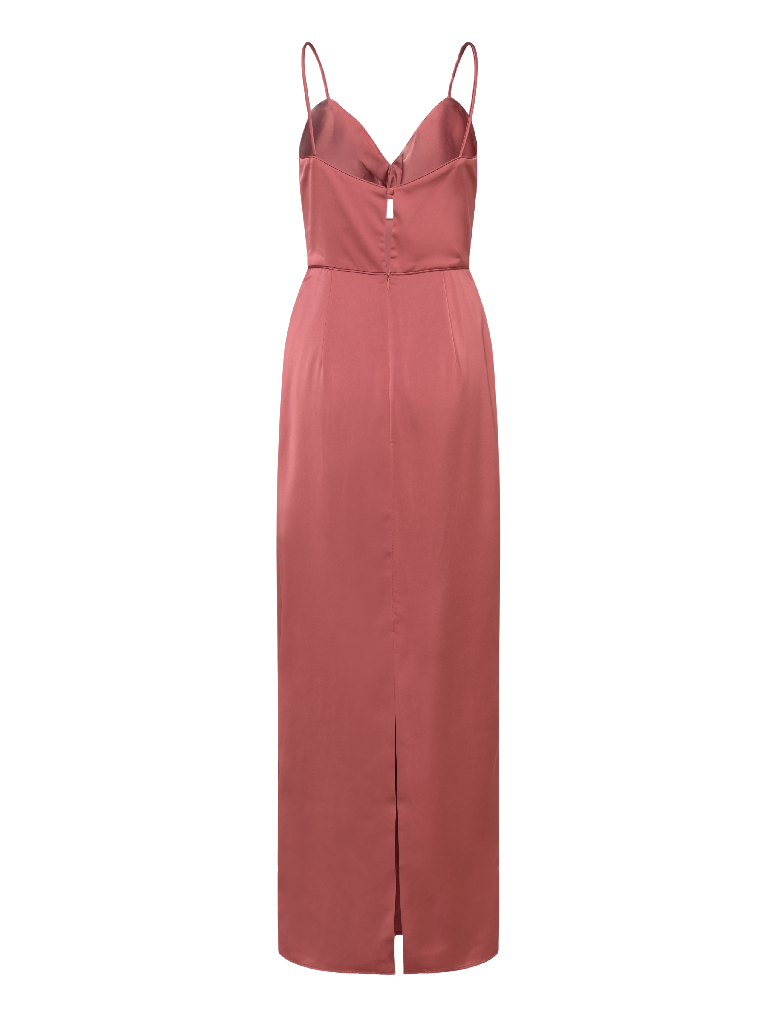 Malina - Patrizia cut out slip maxi dress - terracotta - 2