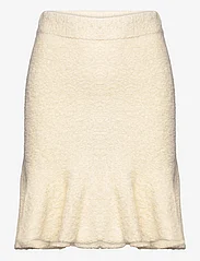 Malina - Elsie alpaca knitted mini skirt - gebreide rokken - vanilla - 1