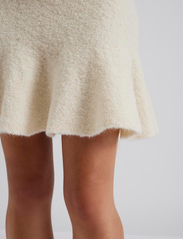 Malina - Elsie alpaca knitted mini skirt - gebreide rokken - vanilla - 5