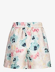 Malina - Iris wide drawstring silk shorts - paper bag shorts - florals - 2