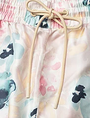 Malina - Iris wide drawstring silk shorts - paper bag shorts - florals - 6