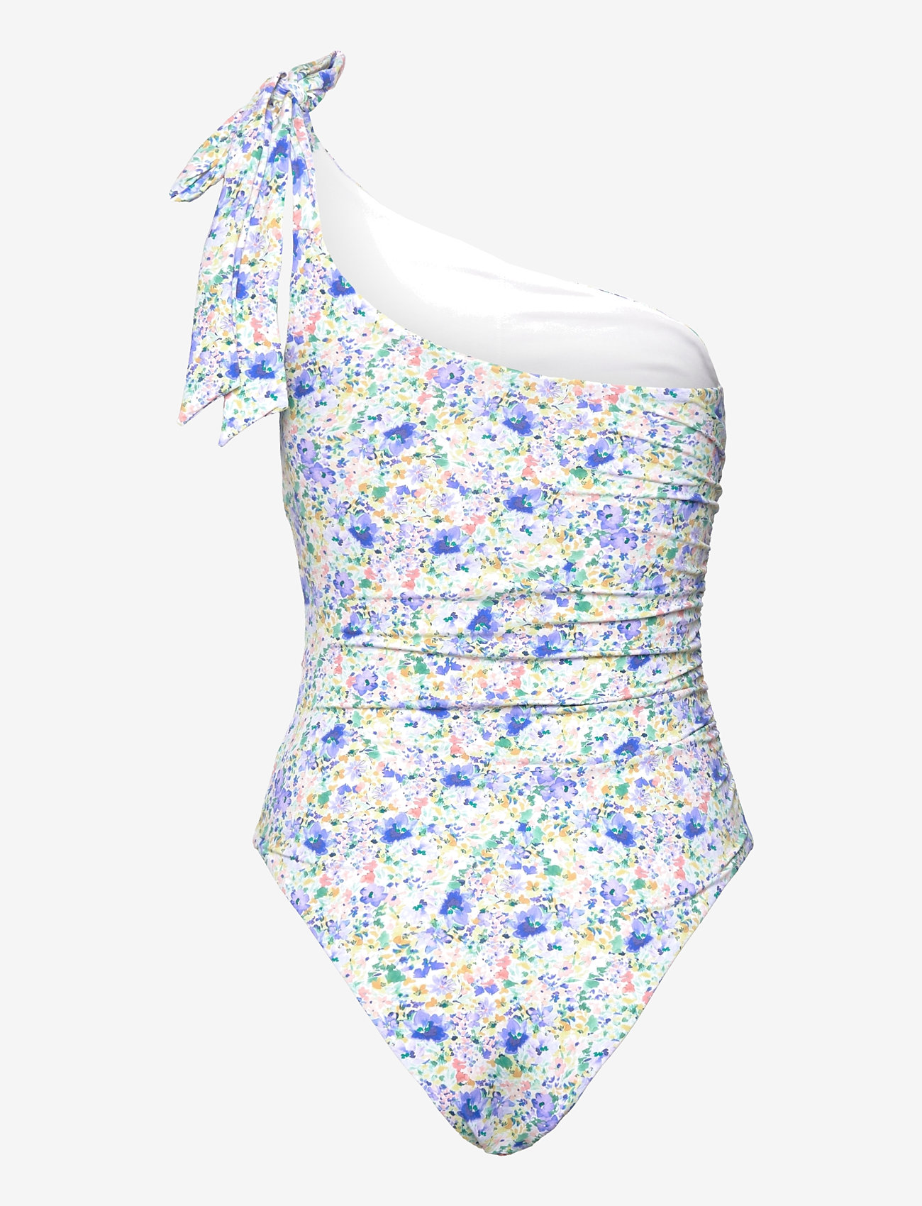 Malina - Apoline One Shoulder Swimsuit - badedragter - multi ditsy - 2