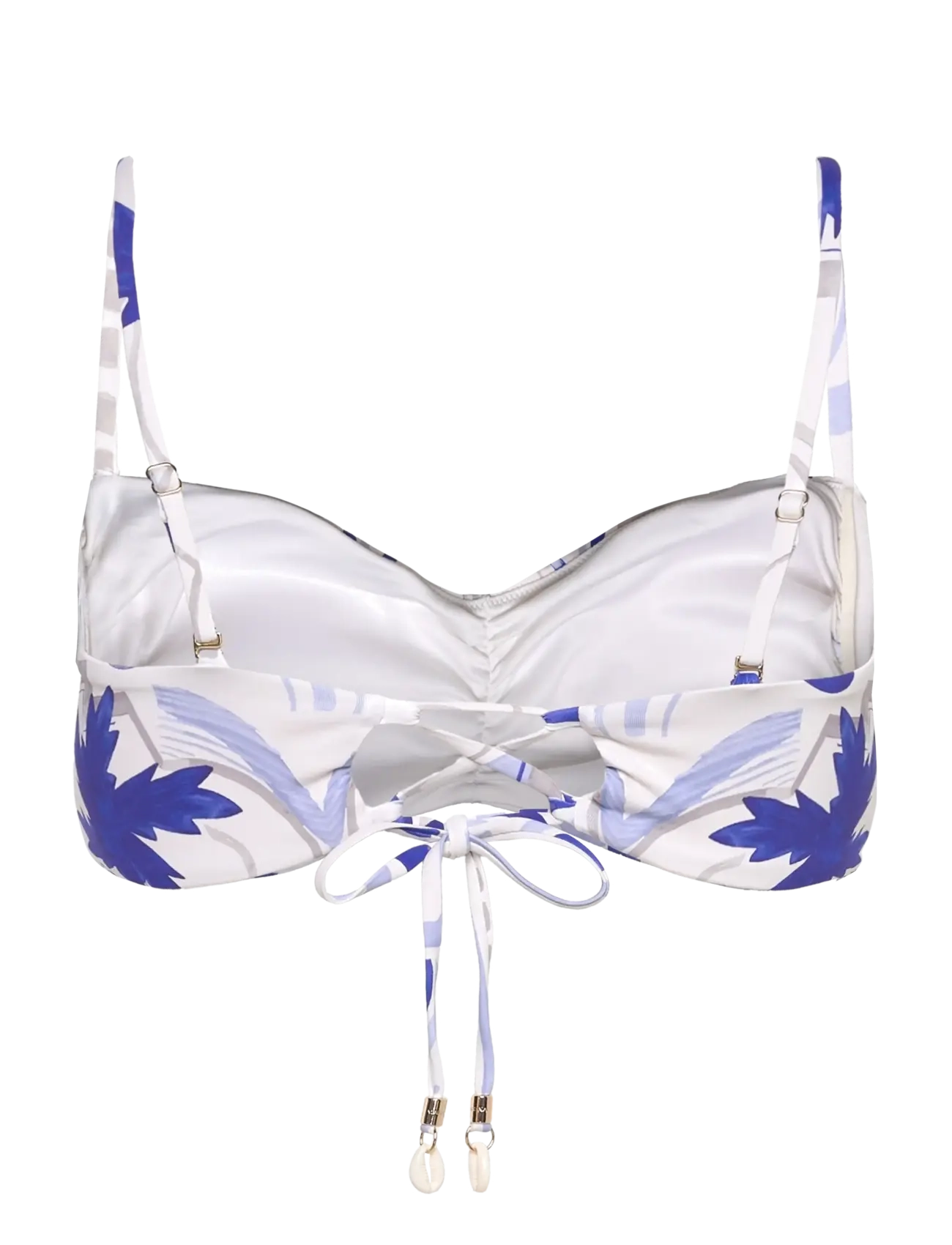 Malina - Lottie printed bandeau bikini top - bandeaubikinier - mosaic - 2