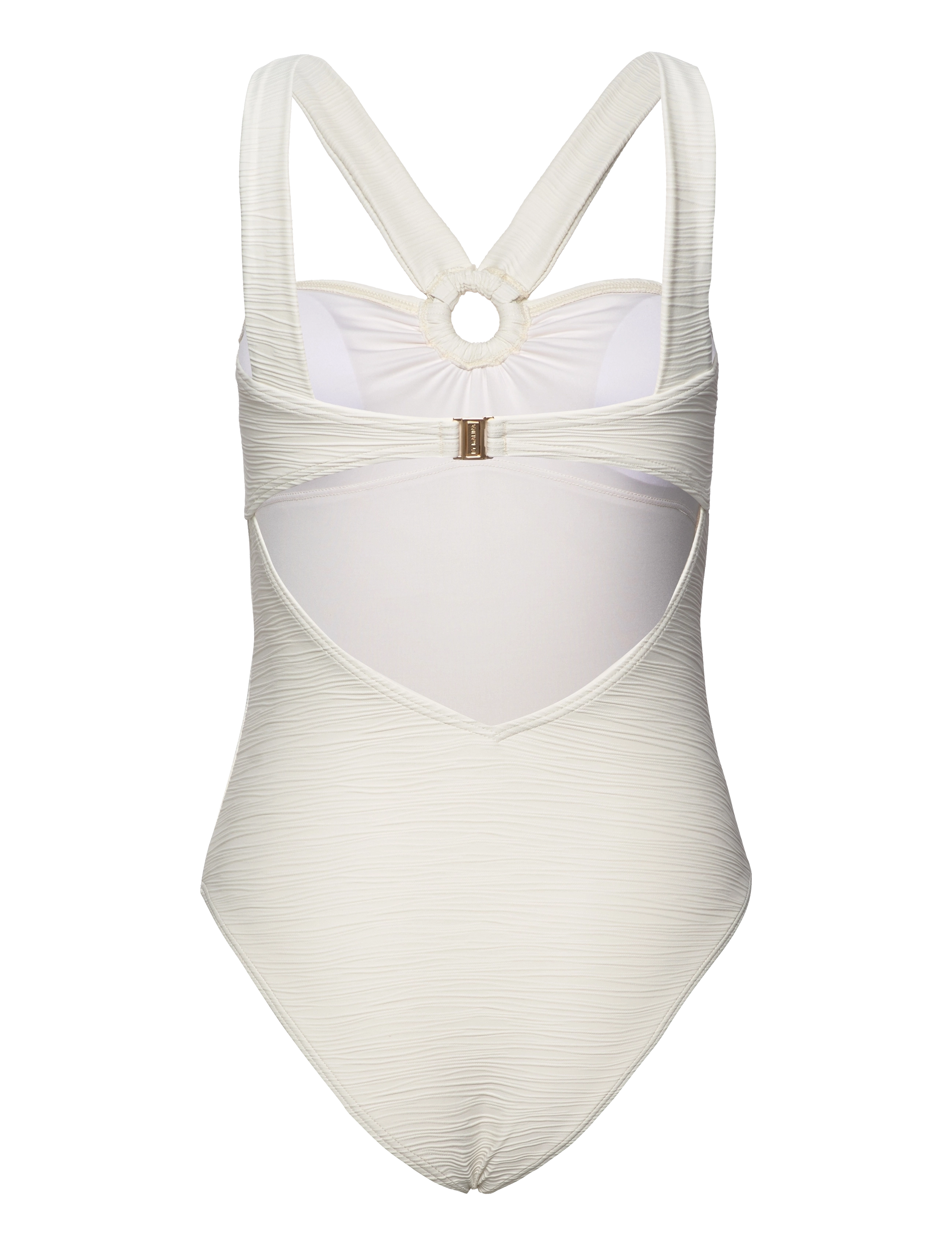 Malina - Wilma ring front swimsuit - vanilla - 2