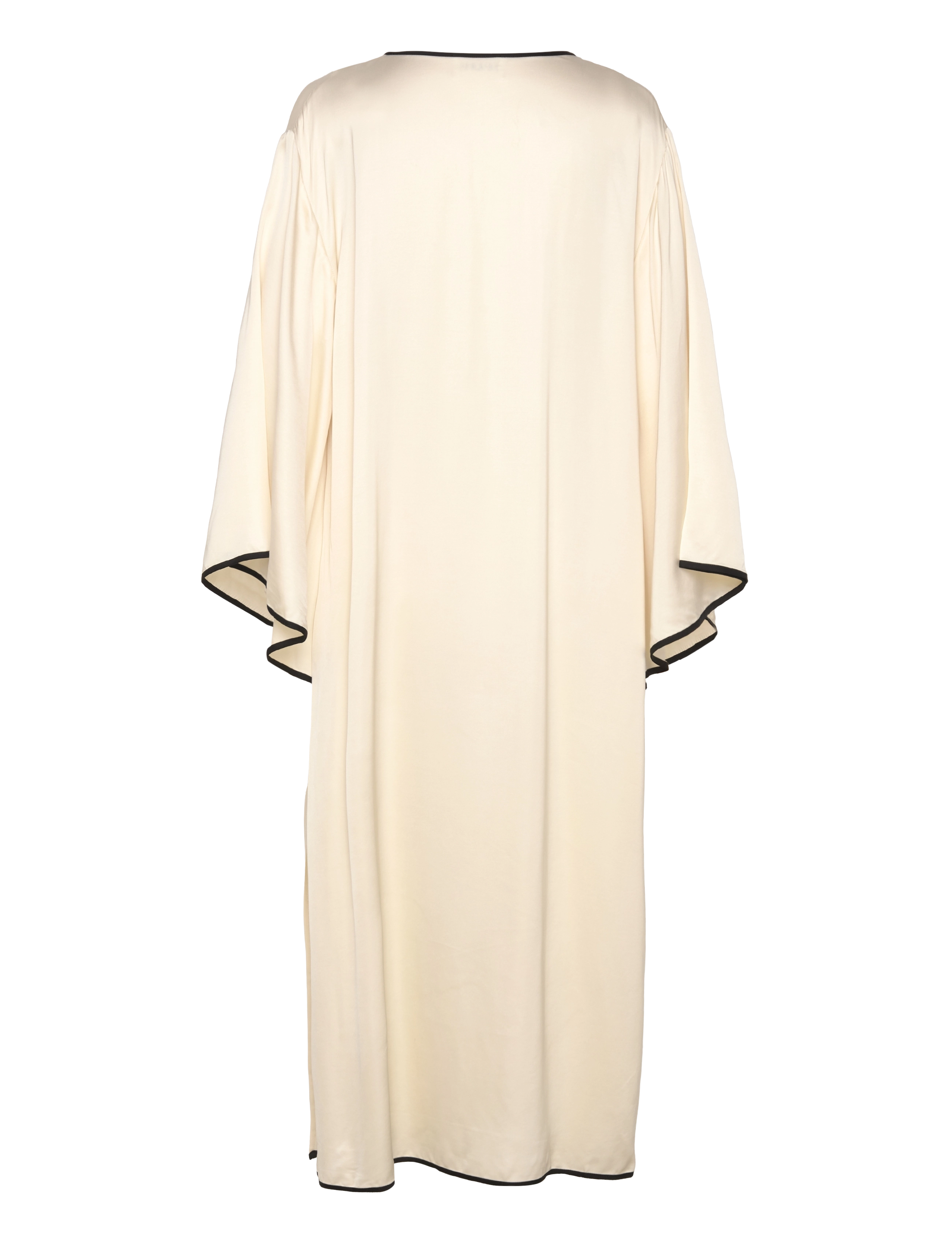 Malina - Briony satin kaftan dress - sommerkleider - vanilla - 2
