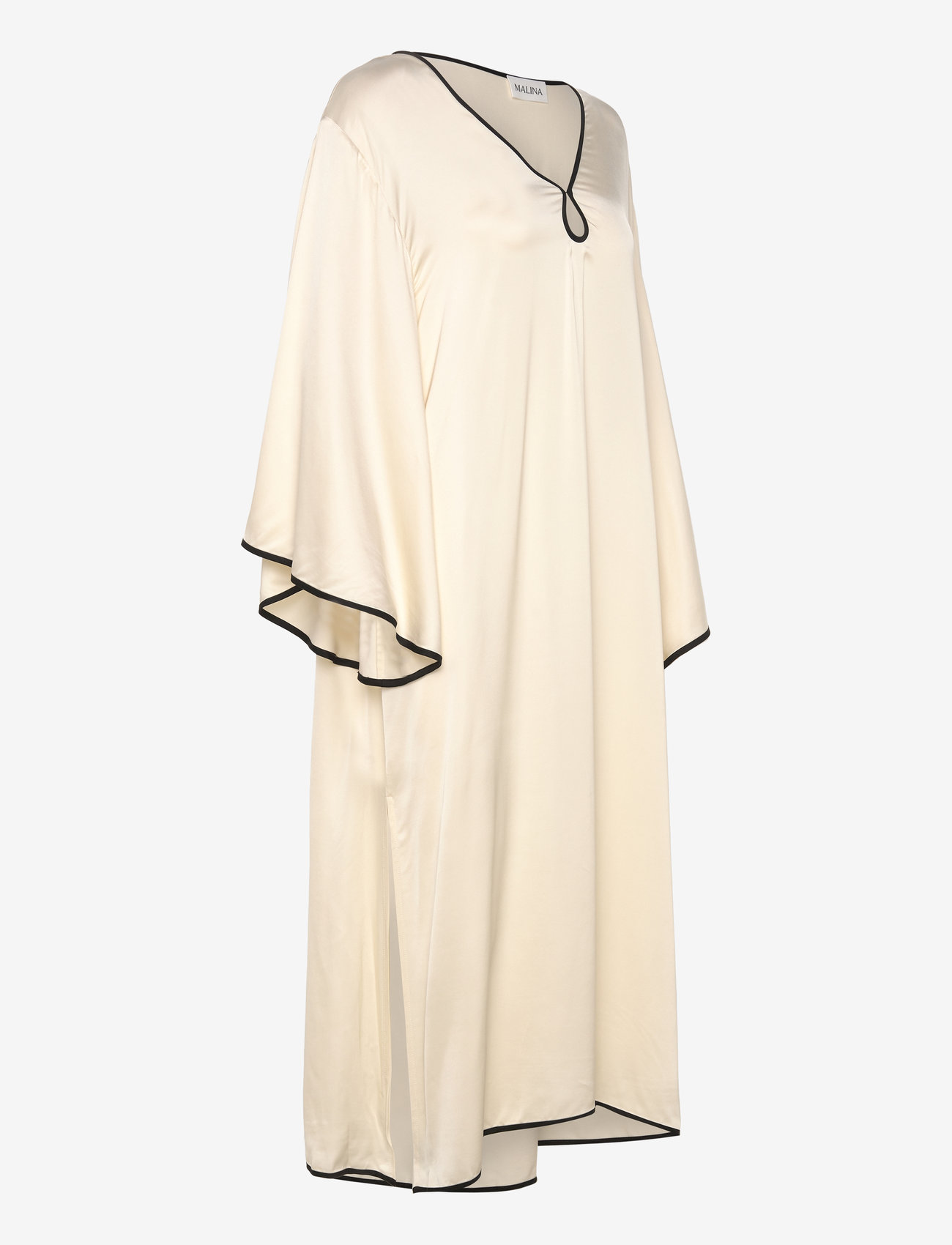 Malina - Briony satin kaftan dress - suvekleidid - vanilla - 3