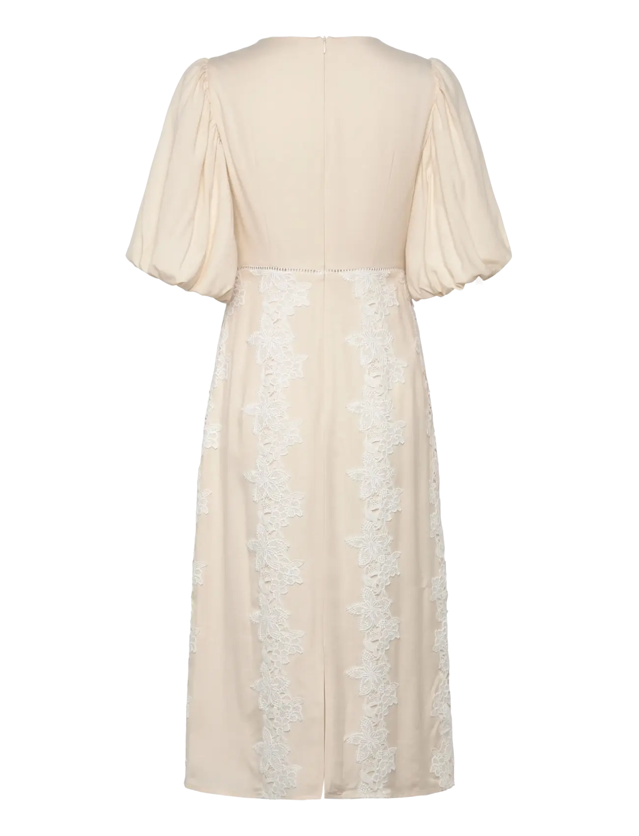 Malina - Rudy embroidered linen midi dress - midikleider - vanilla - 2