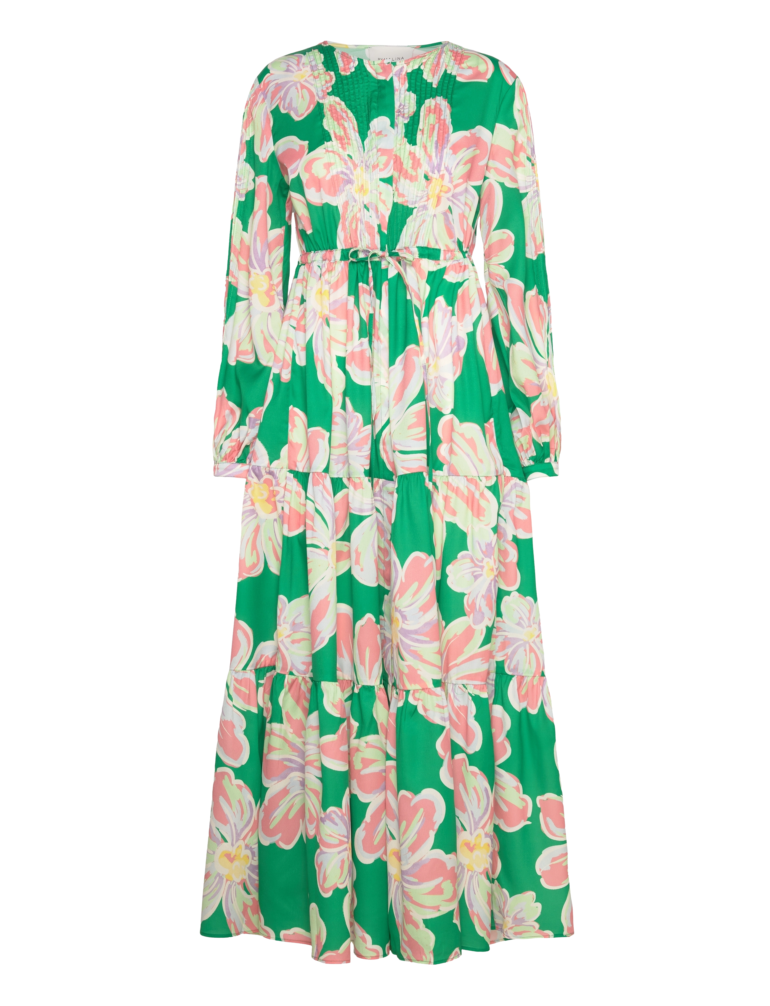 Malina Casey long sleeve maxi dress - Maxi Dresses - GREEN LILY / green