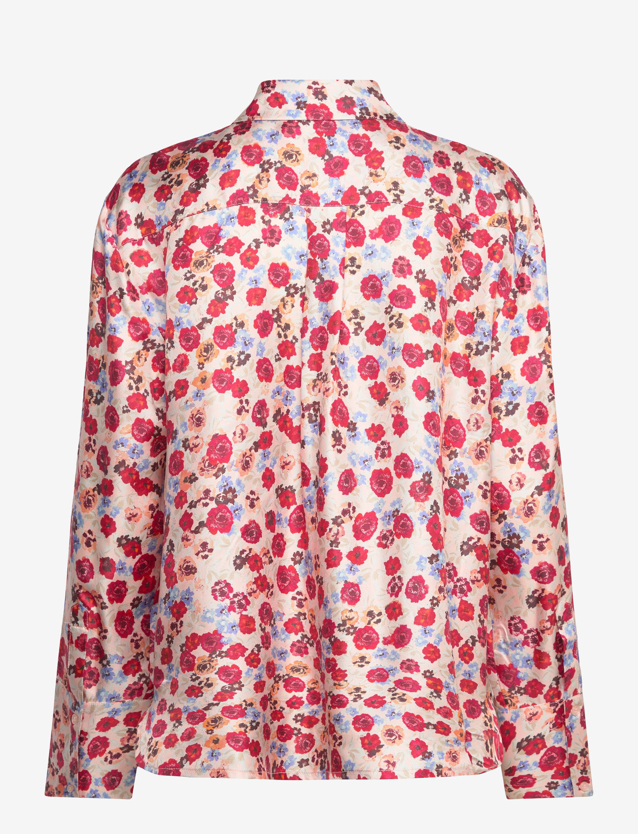 Malina - Felicity Silk Shirt - långärmade skjortor - mini rose - 2