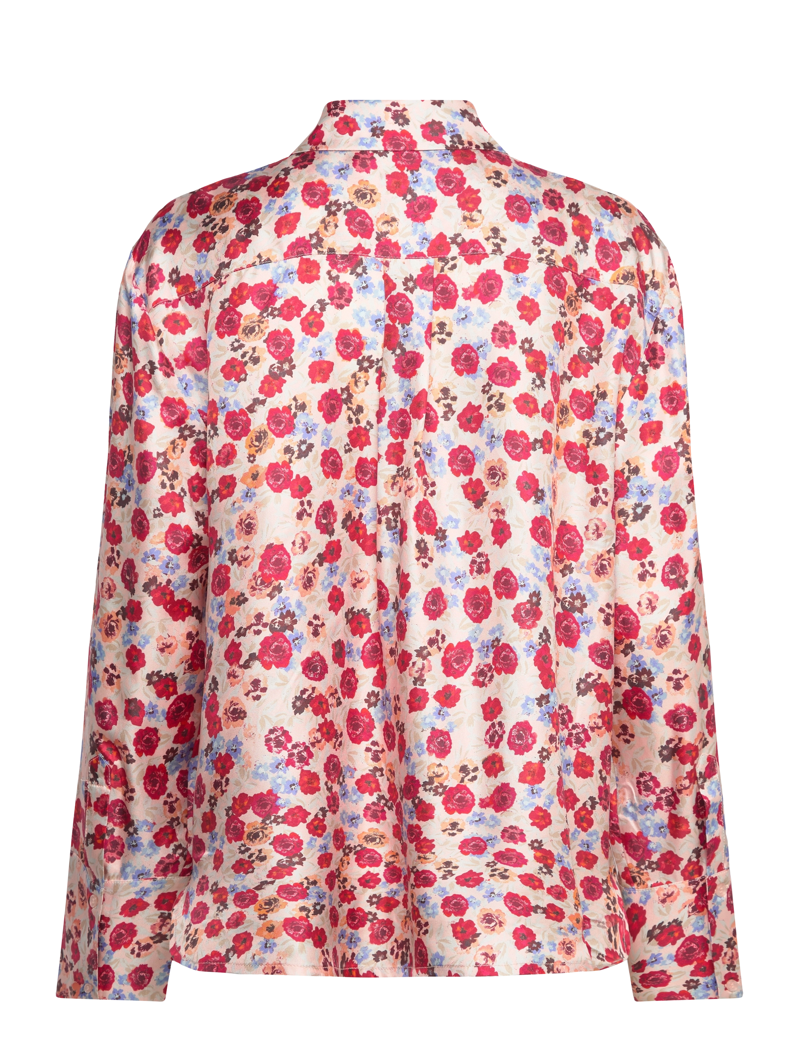 Malina - Felicity Silk Shirt - chemises en jeans - mini rose - 2