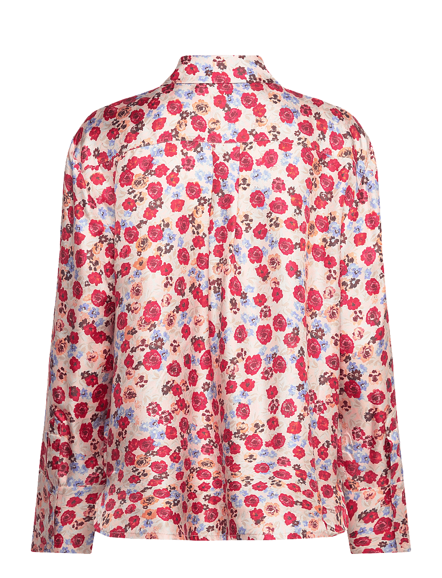 Malina - Felicity Silk Shirt - chemises en jeans - mini rose - 2