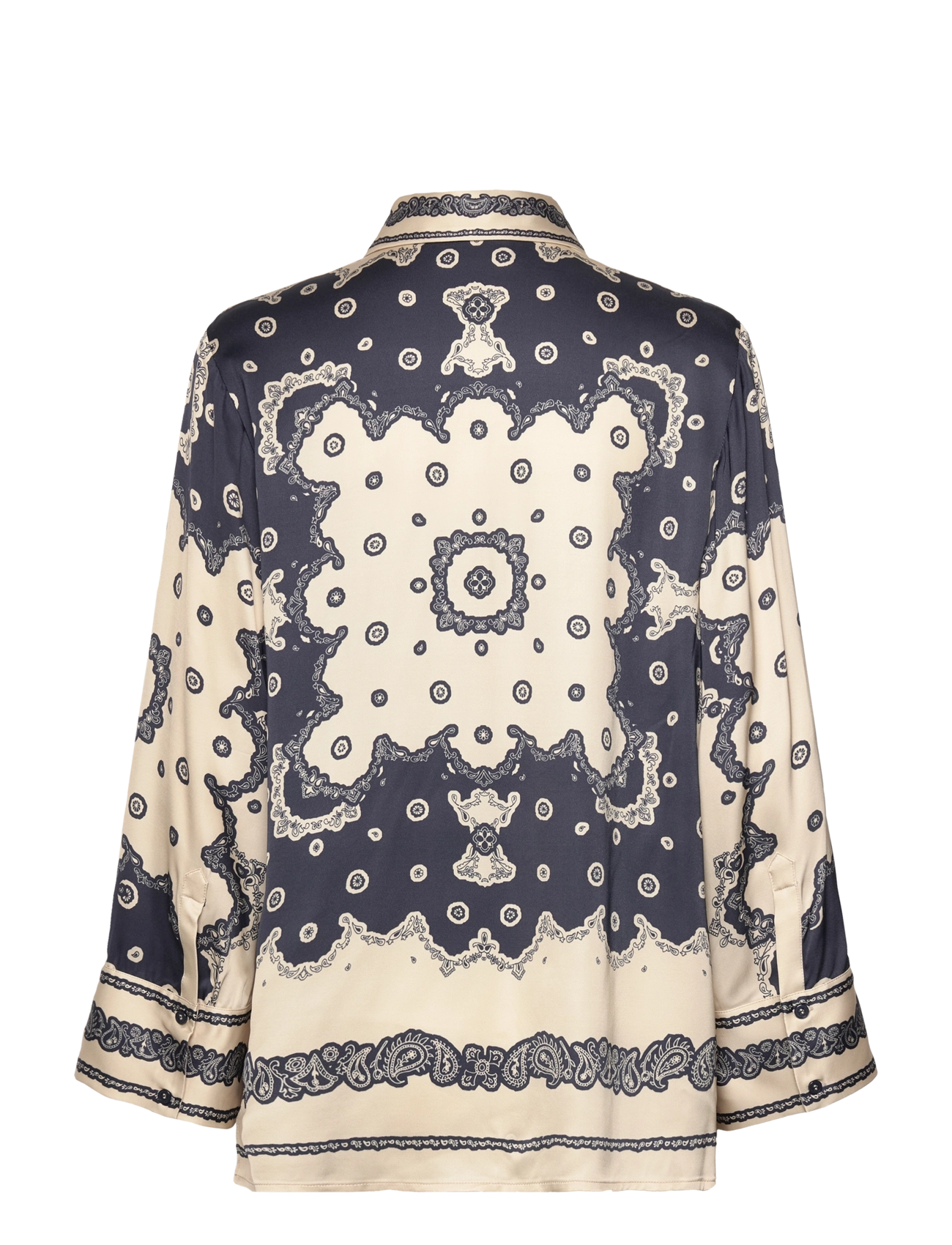 Malina - Meya Wide Fit Printed Shirt - langærmede skjorter - bandana - 2