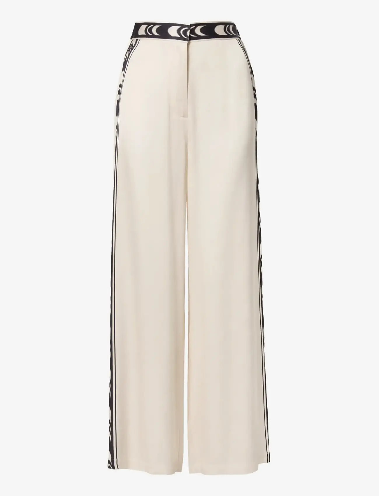 Malina - Bella satin look palazzo pants - vida byxor - arch - 1