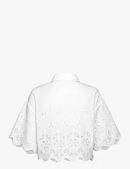Malina - Bibi short sleeve embroidered blouse - blouses met korte mouwen - white - 2