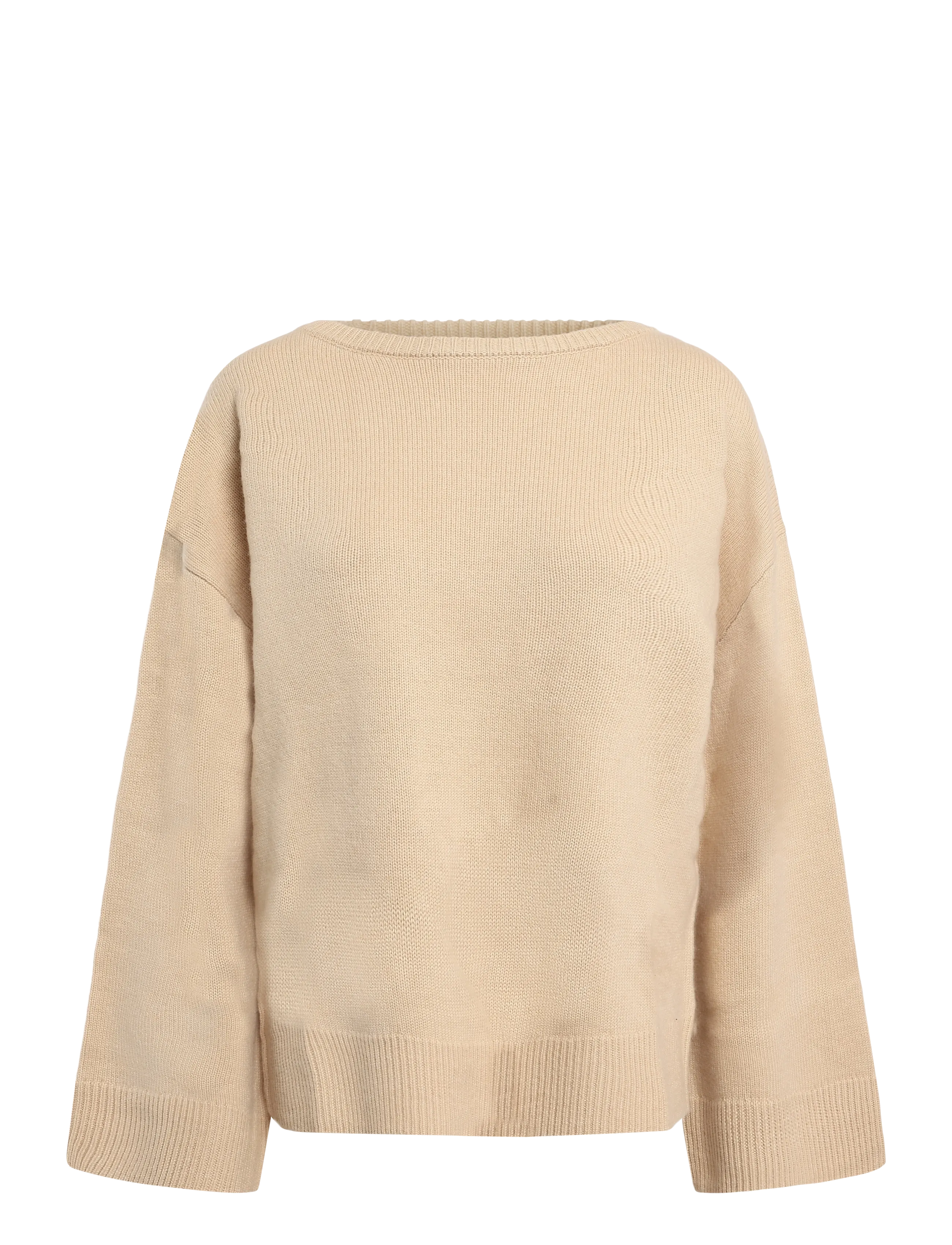 Malina Scandi knitted sweater - Trøjer - LIGHT BEIGE / beige