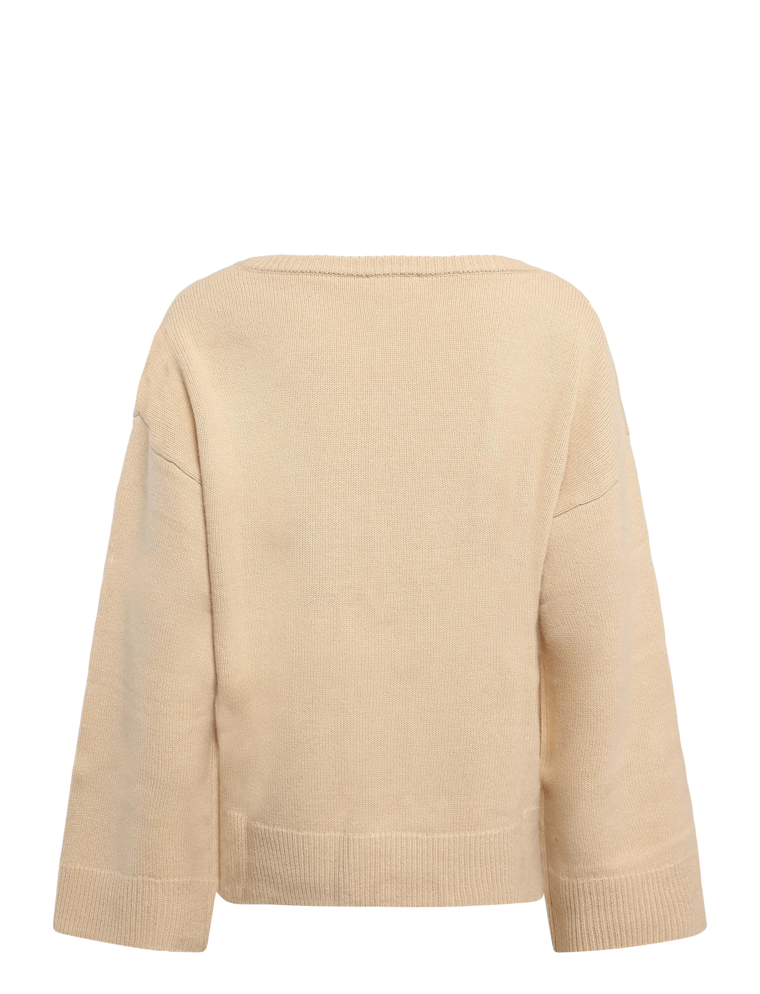 Malina - Scandi knitted sweater - autumn clothing - light beige - 1