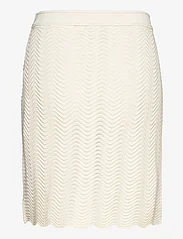 Malina - Camille scallop knitted mini skirt - strikkede nederdele - vanilla - 2