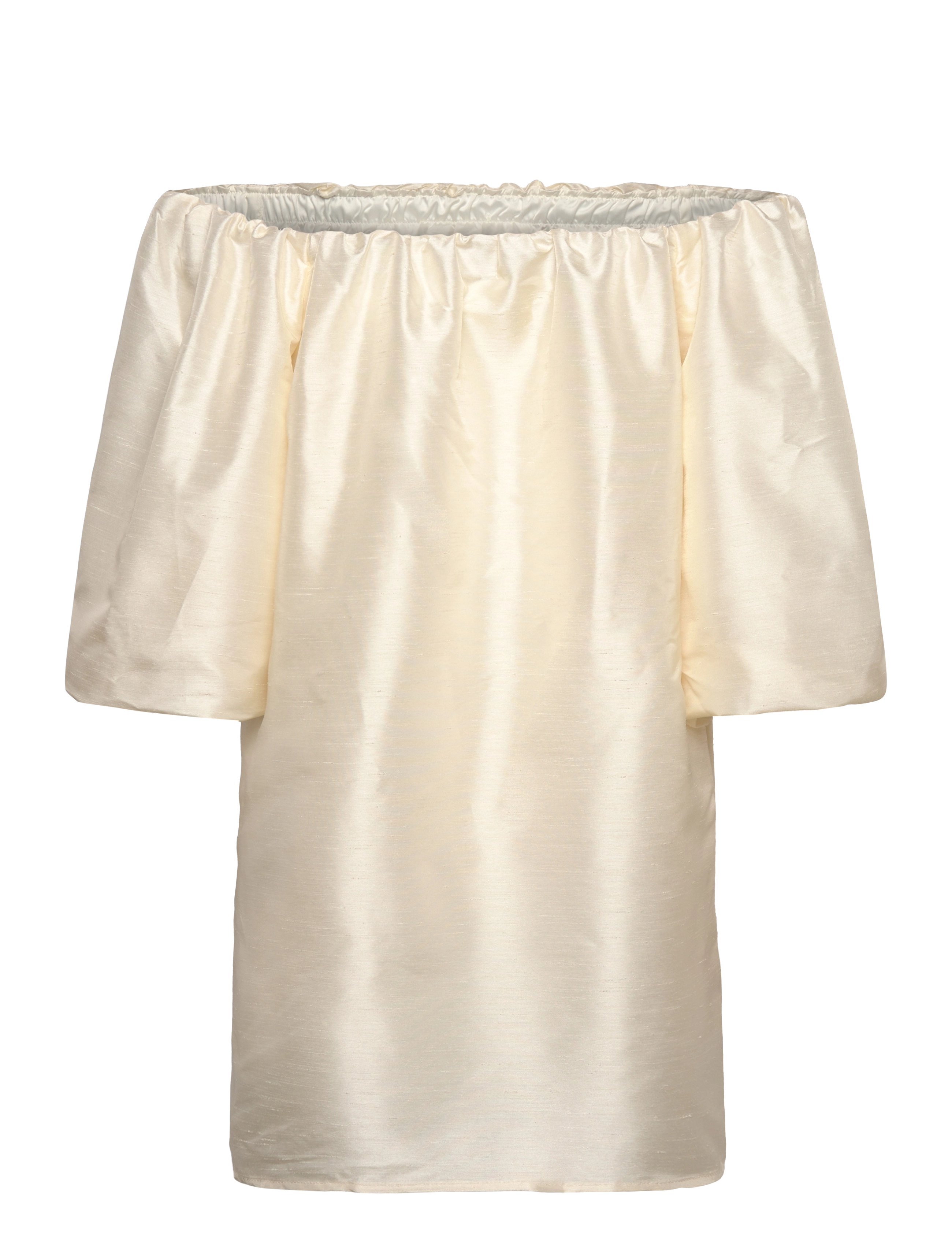 Malina - Lori off shoulder mini dress - vanilla - 2