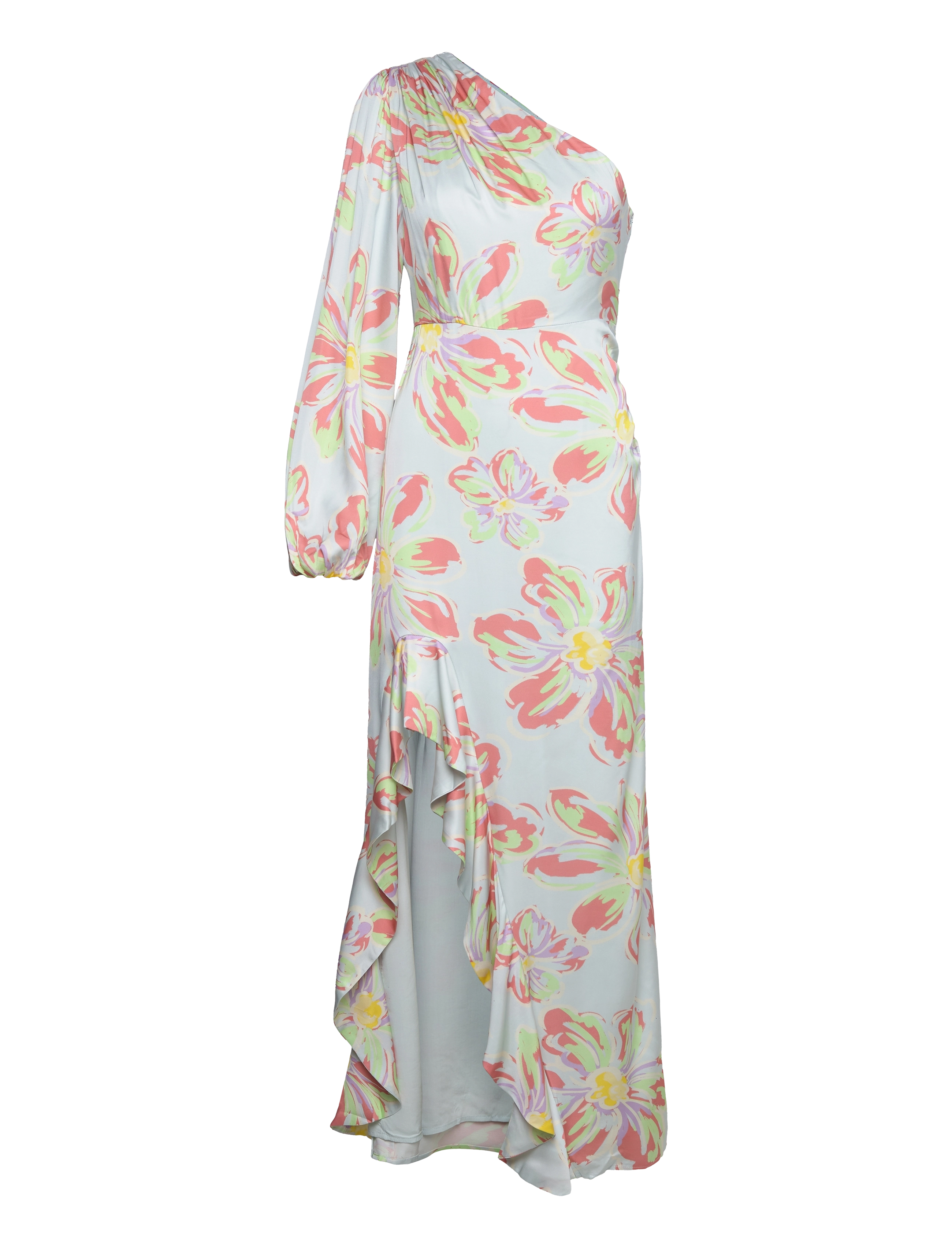 Malina - Joslin one shoulder maxi dress - blue lily - 1