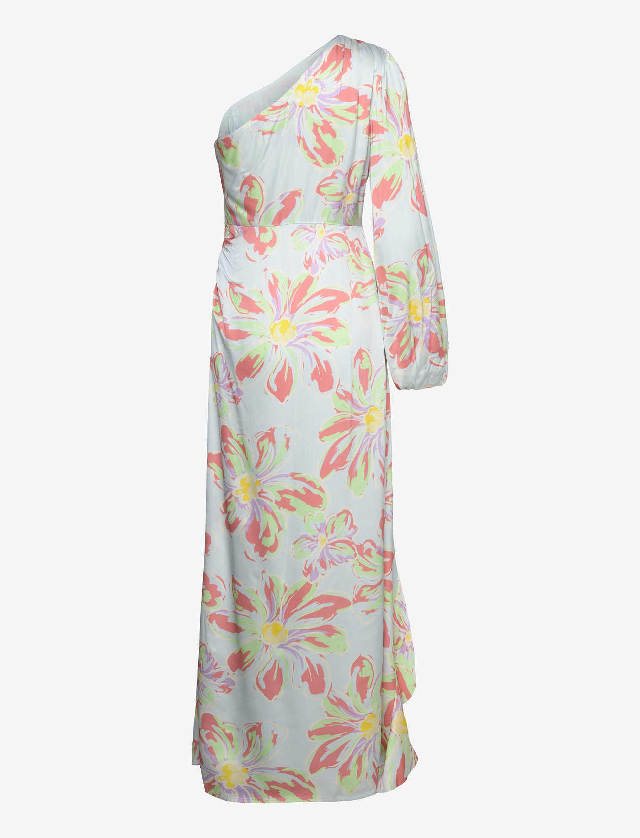 Malina - Joslin one shoulder maxi dress - evening dresses - blue lily - 2