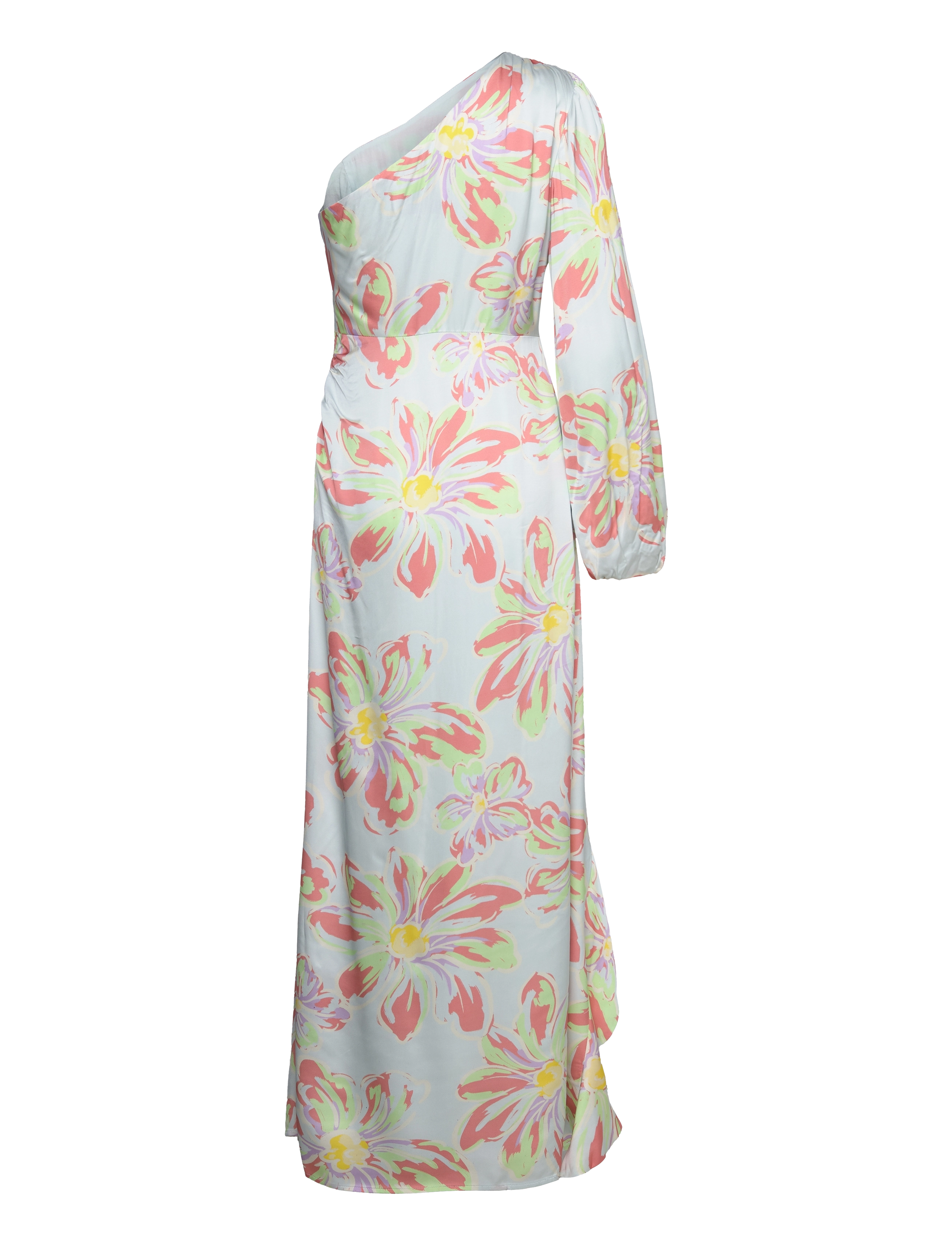 Malina - Joslin one shoulder maxi dress - blue lily - 2