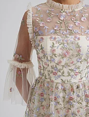 Malina - Nicolina long sleeved lace maxi dress - evening dresses - multi - 4