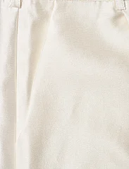 Malina - Josie high rise silk mix shorts - paper bag shorts - white - 8