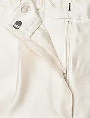 Malina - Josie high rise silk mix shorts - paper bag shorts - white - 9