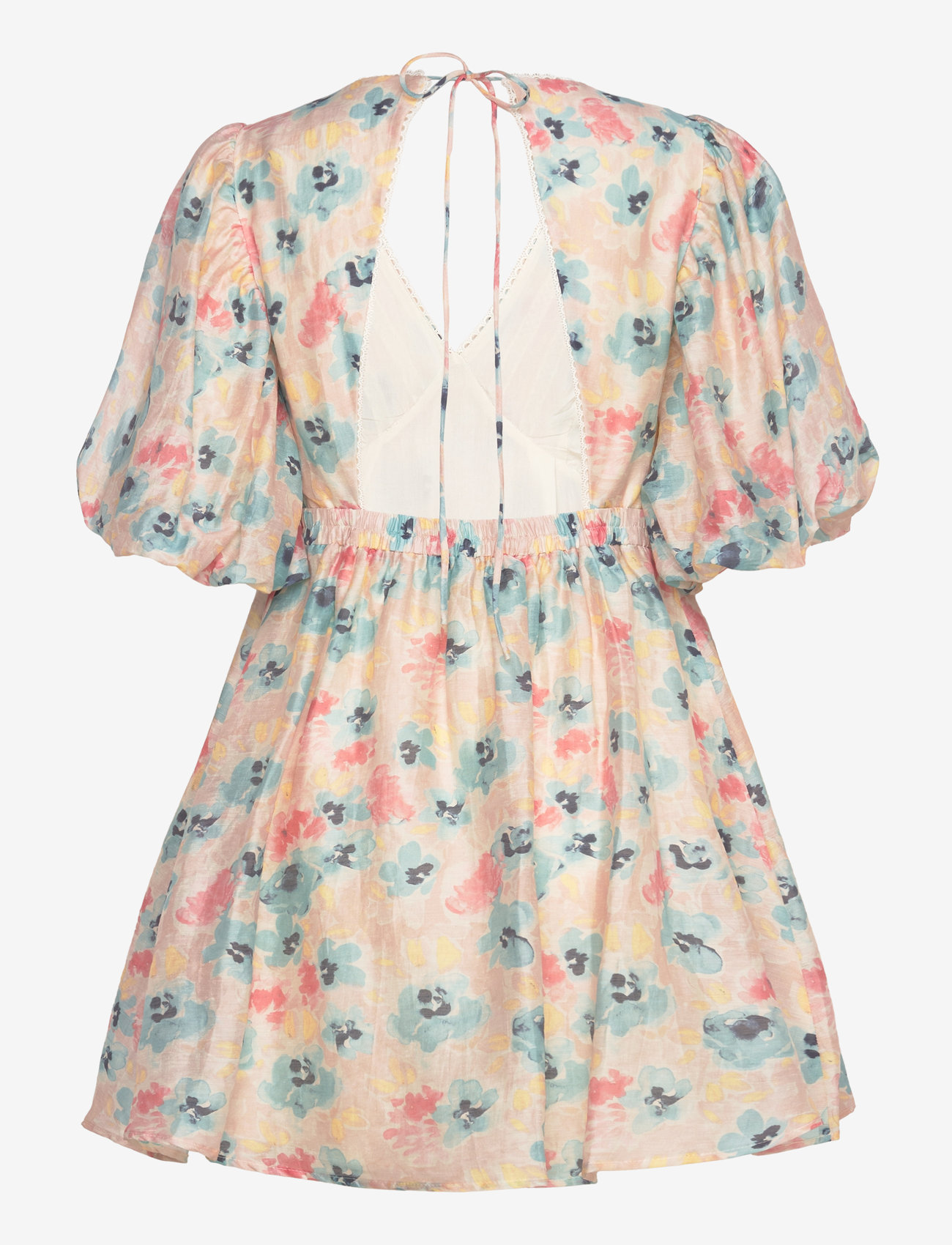 Malina - Adina open back mini dress - partykleider - florals - 2