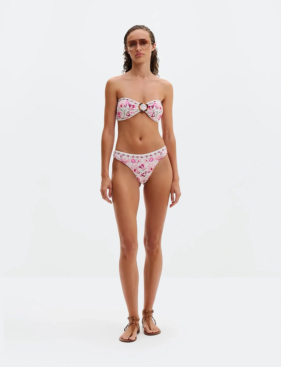 Malina - Viola Low Rise Bikini Bottoms - bikinibriefs - tulip pink - 3