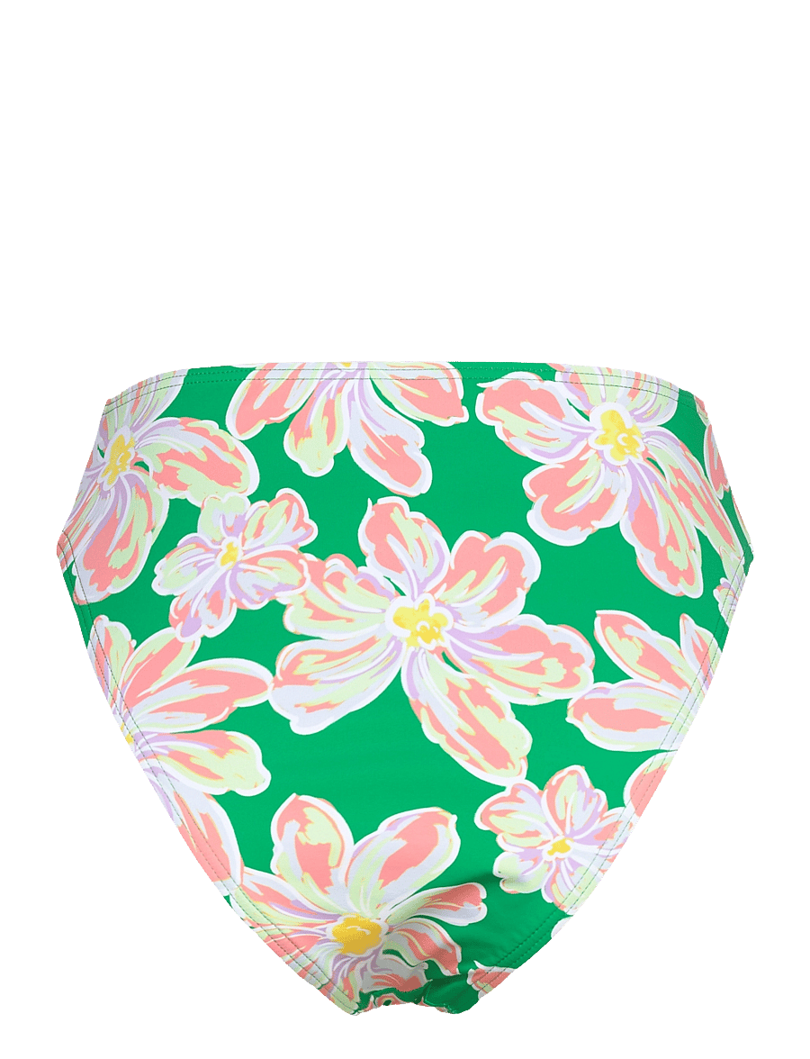 Malina - Sirine high rise bikini bottoms - bikini ar augstu vidukli - green lily - 2
