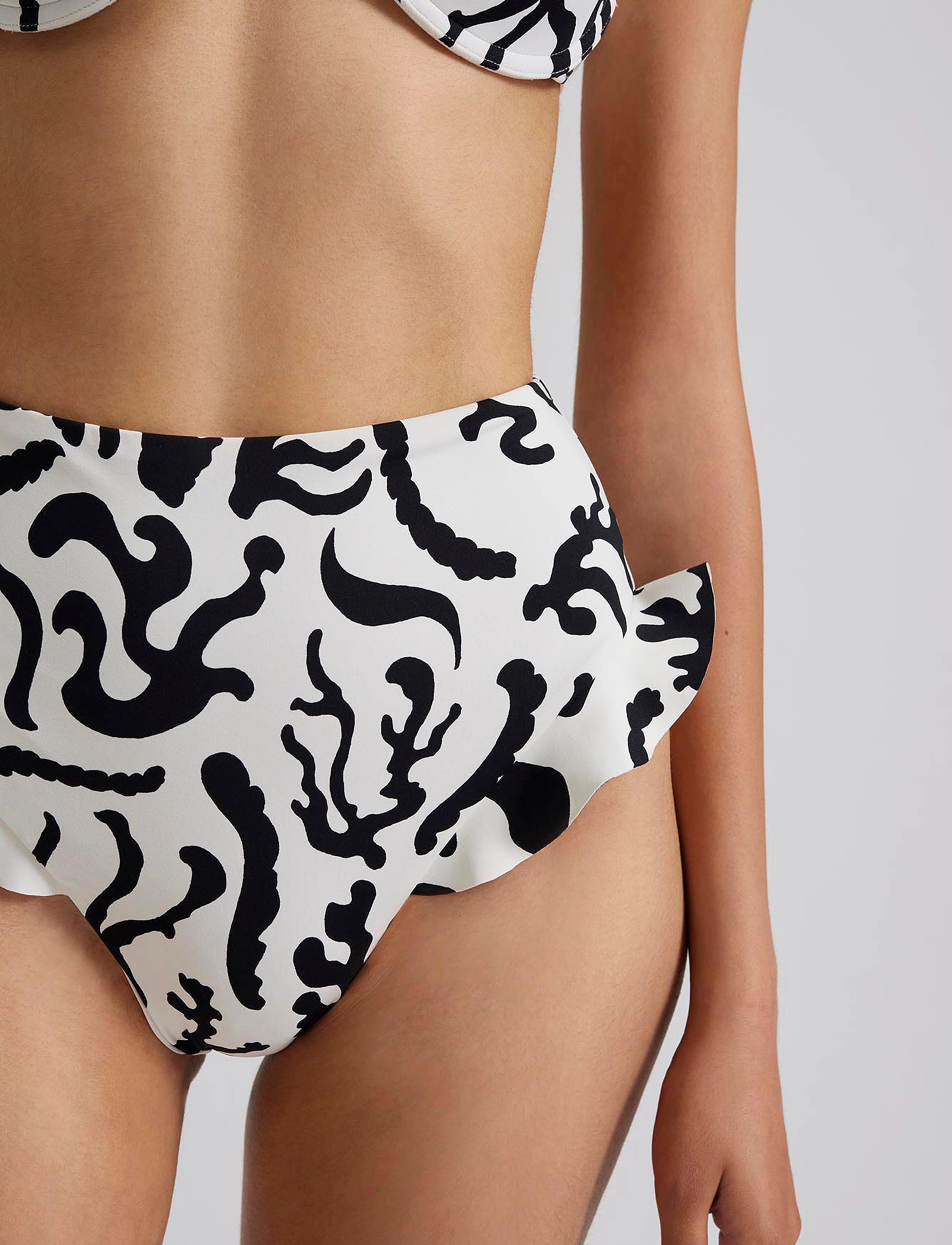 Malina - Debbie high rise bikini bottoms - reef - 4