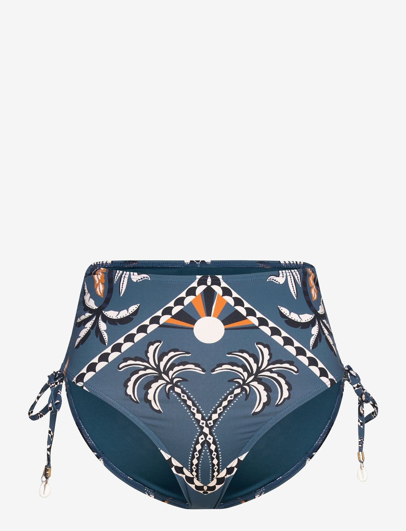 Malina - Lottie High Rise bikini bottoms - bikinitrosor med hög midja - desert palm - 1