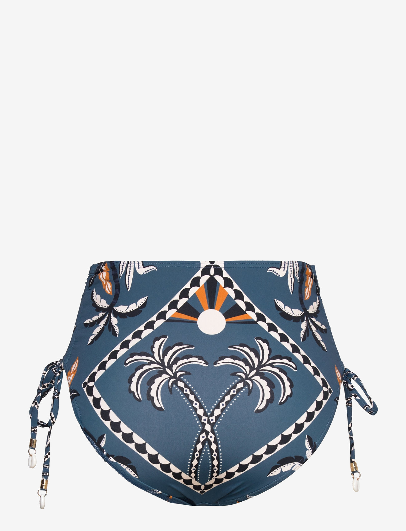 Malina - Lottie High Rise bikini bottoms - bikinitrosor med hög midja - desert palm - 2