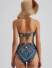 Malina - Lottie high rise bikini bottoms - bikini ar augstu vidukli - desert palm - 3