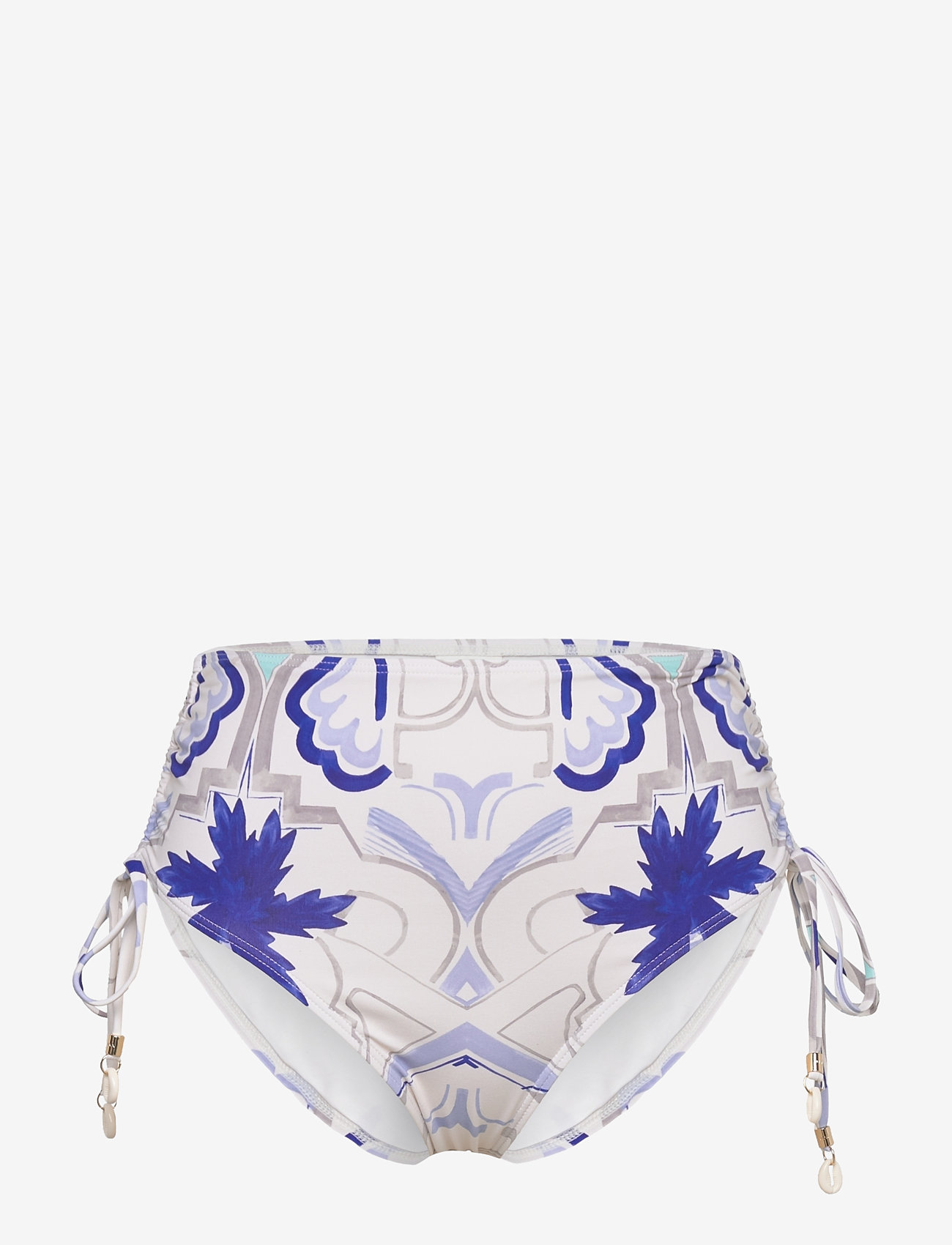 Malina - Lottie High Rise bikini bottoms - højtaljede bikinitrusser - mosaic - 1