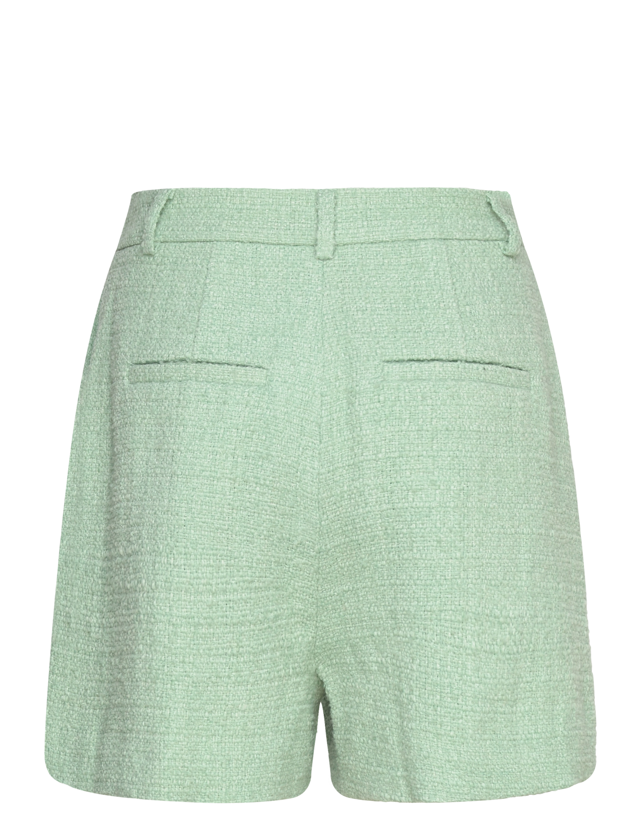 Malina - Daisy high rise boucle shorts - paperbag shorts - mint - 2